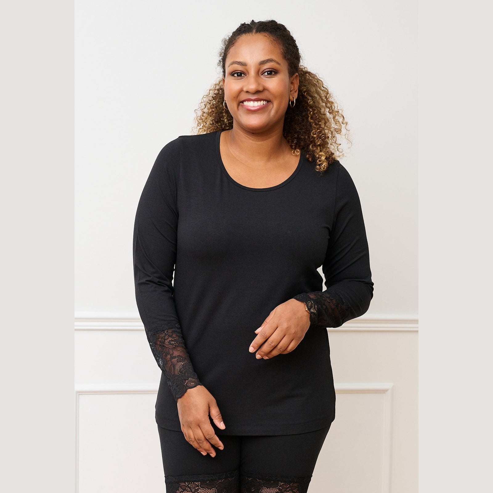 Pont Neuf PNIrene T-Shirt 9999 BLACK