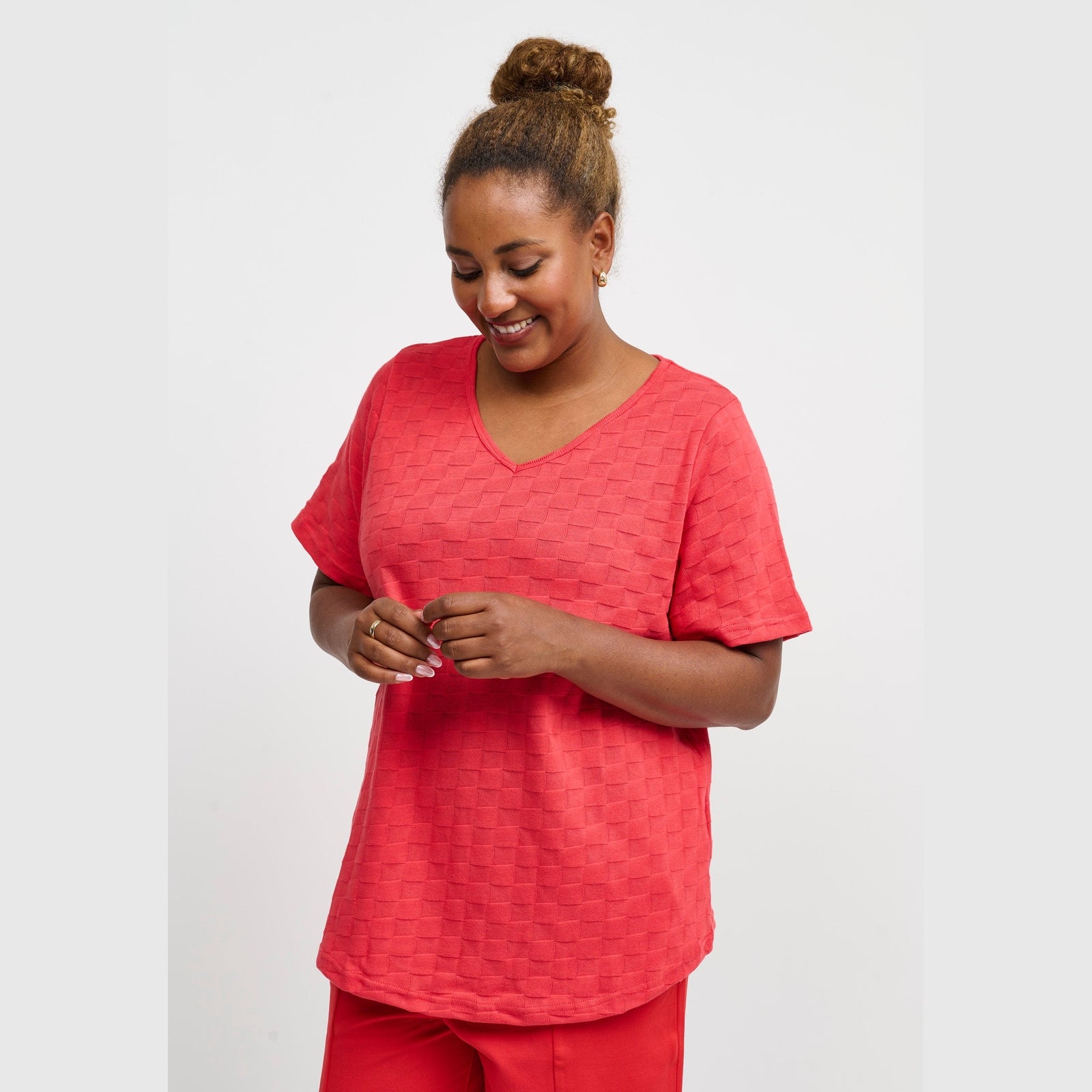 Pont Neuf PNIrma T-Shirt 306 Raspberry