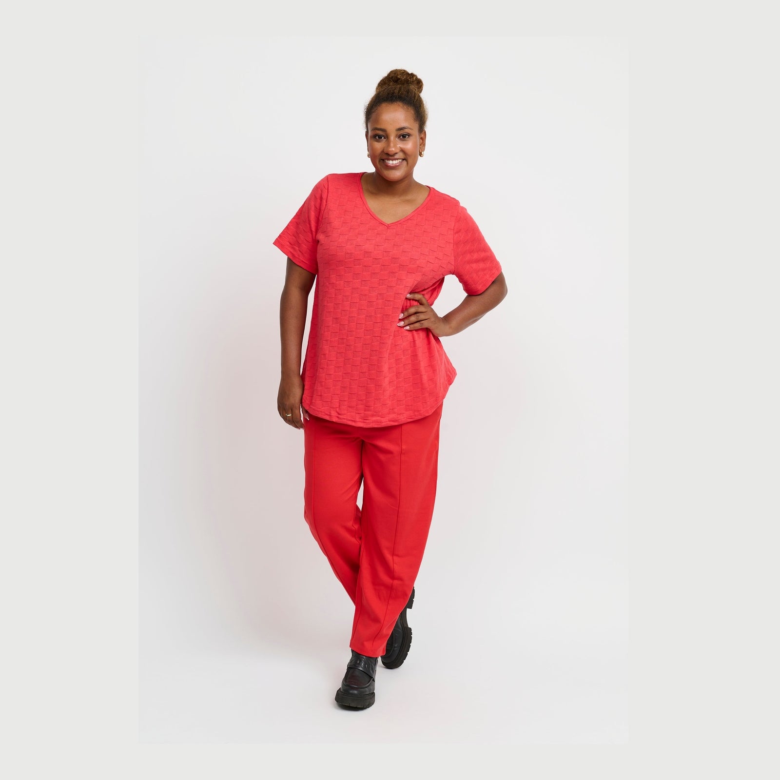Pont Neuf PNIrma T-Shirt 306 Raspberry