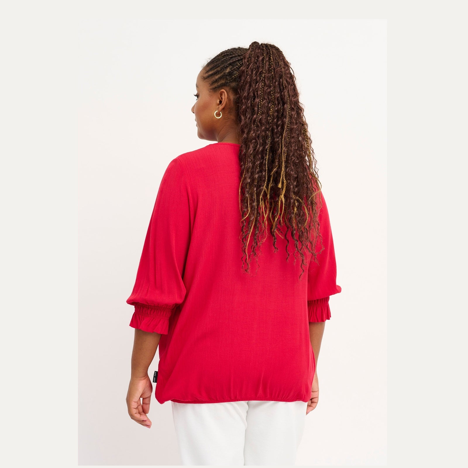 Pont Neuf PNIrvine Bluser 354 Warm Red