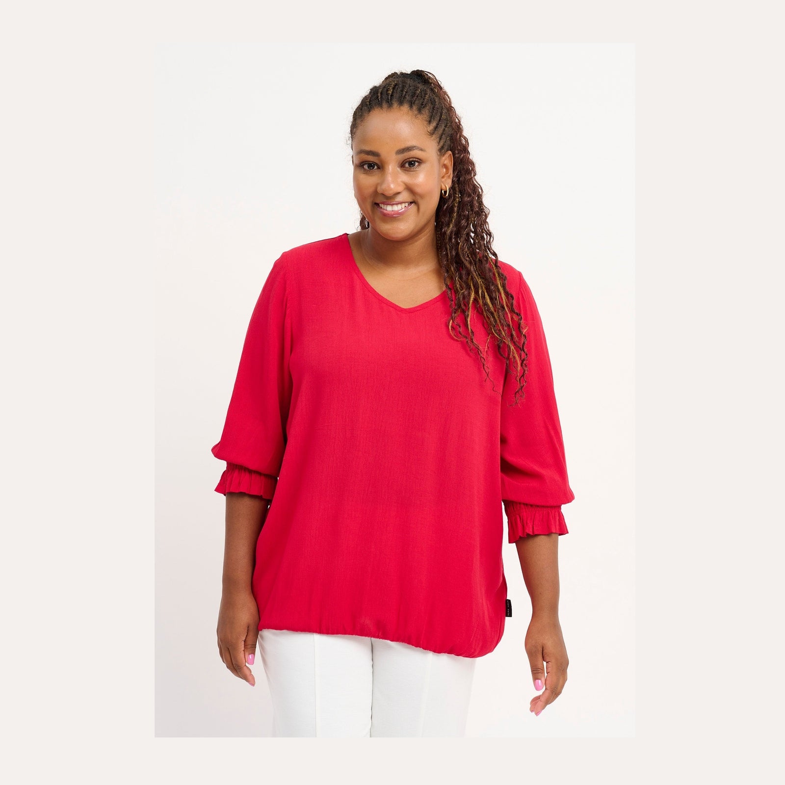 Pont Neuf PNIrvine Bluser 354 Warm Red