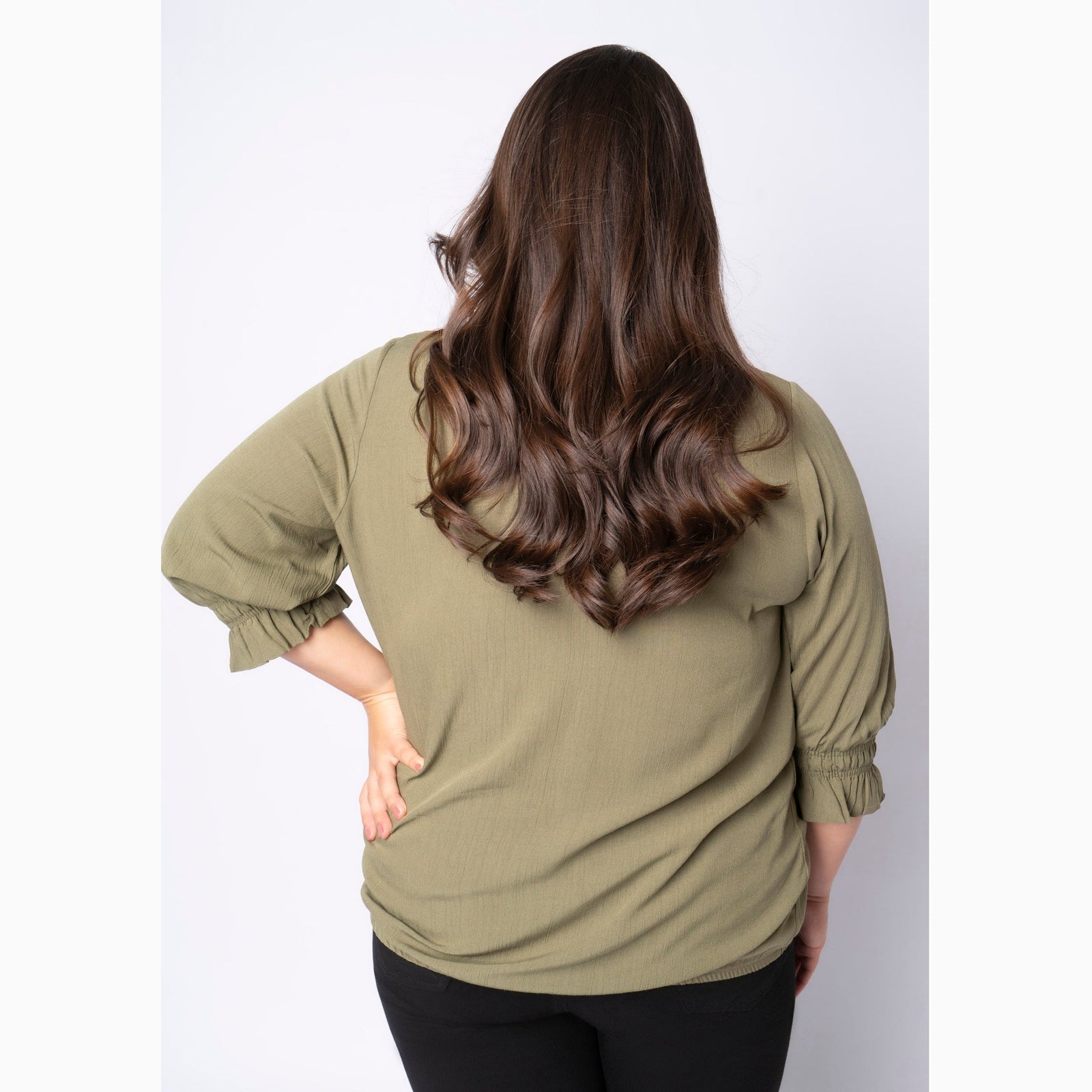 Pont Neuf PNIrvine Bluser 648 Dusty Olive