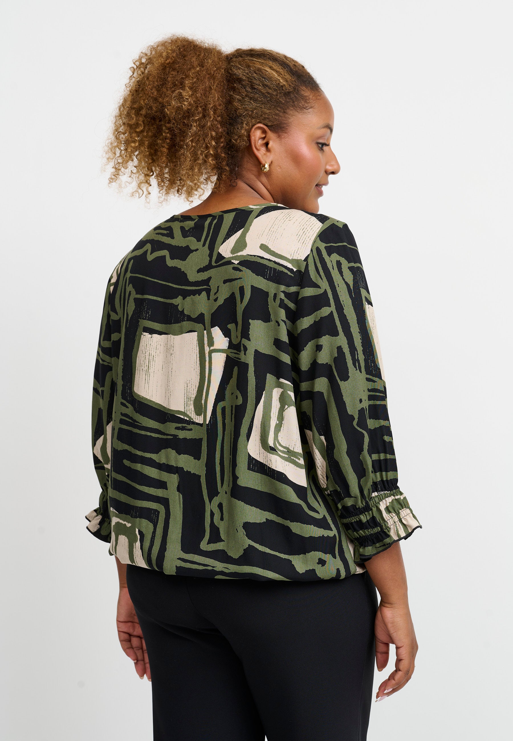 Pont Neuf PNIrvine Bluser 3620 Forest Green