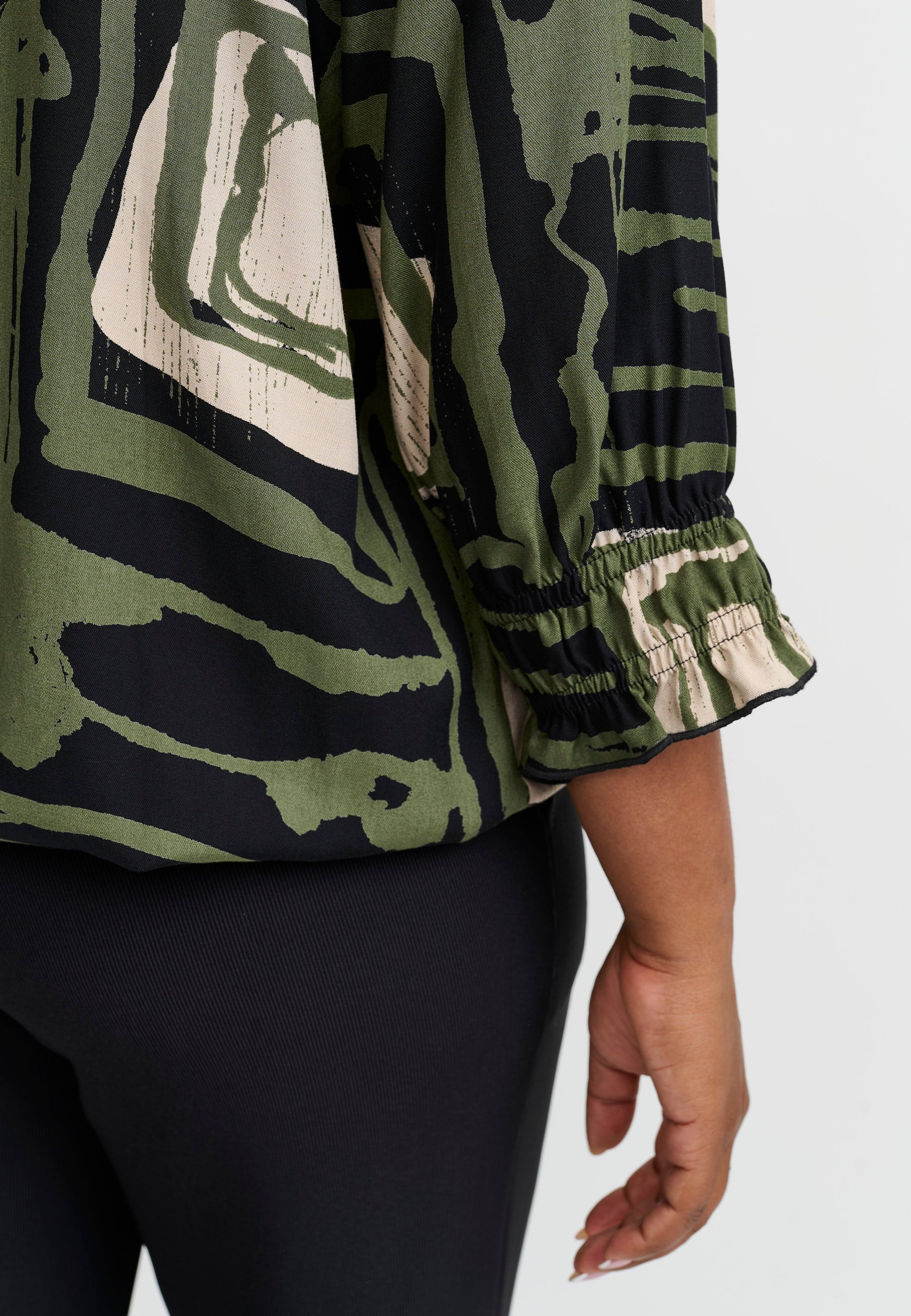 Pont Neuf PNIrvine Bluser 3620 Forest Green