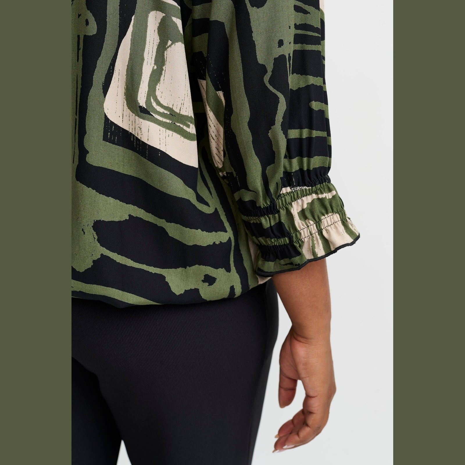 Pont Neuf PNIrvine Bluser 3620 Forest Green