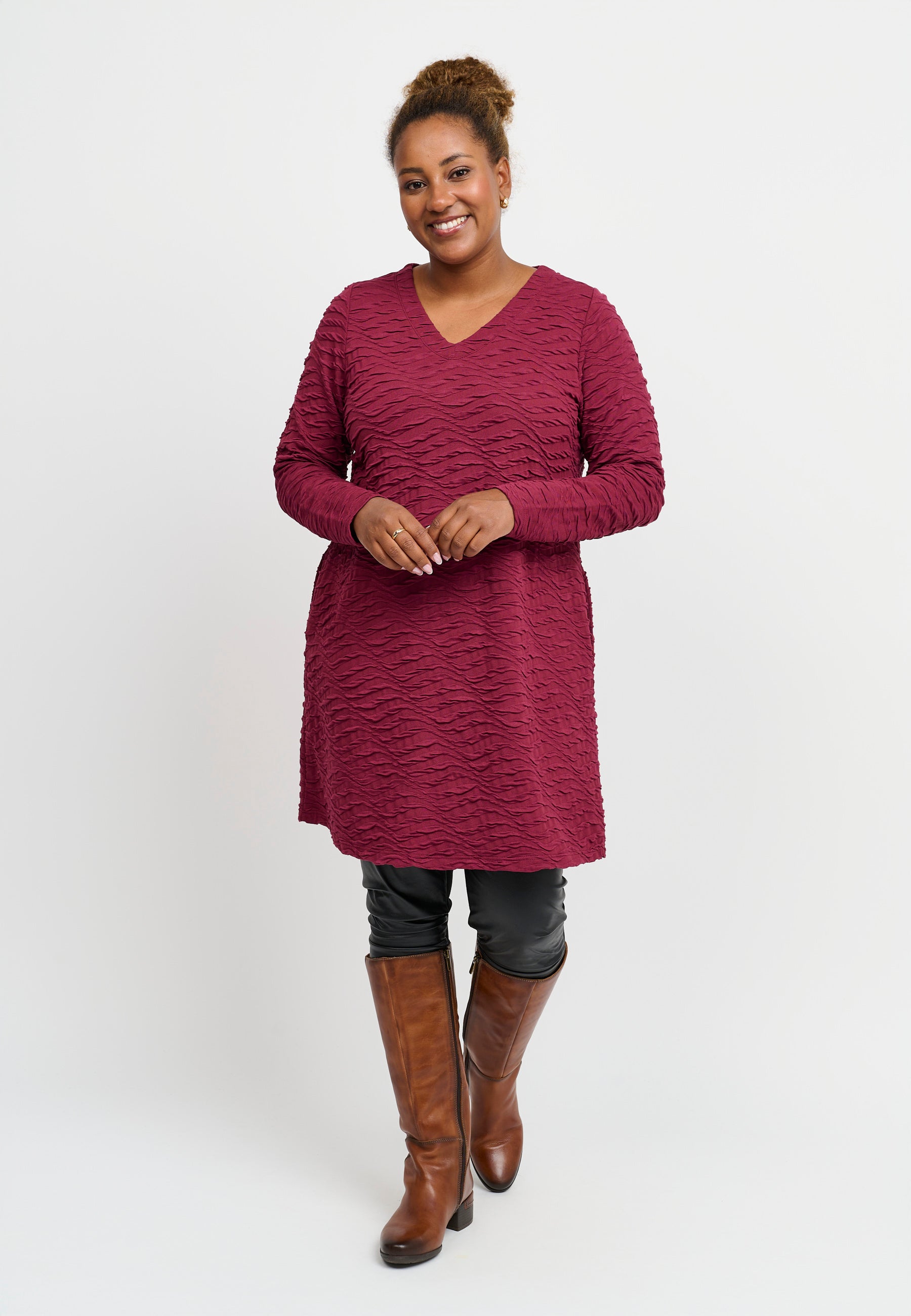 Pont Neuf PNIsel Tunikaer 2999 BORDEAUX RED