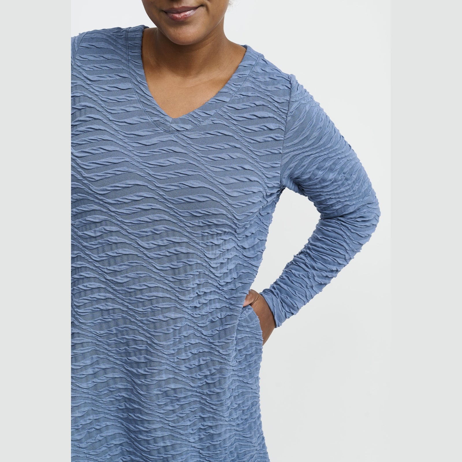Pont Neuf PNIsel Tunikaer 5555 Steel Blue