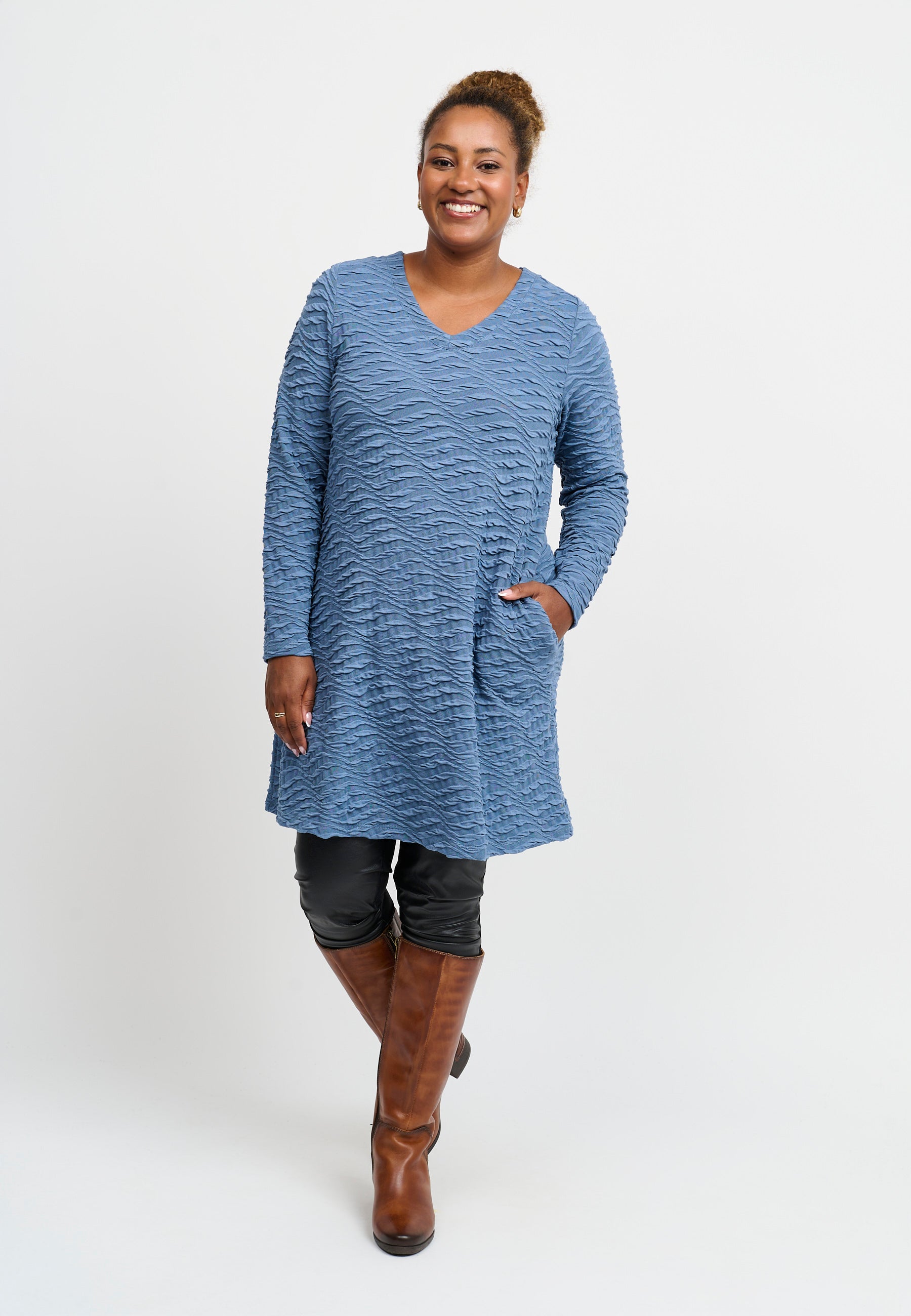 Pont Neuf PNIsel Tunikaer 5555 Steel Blue