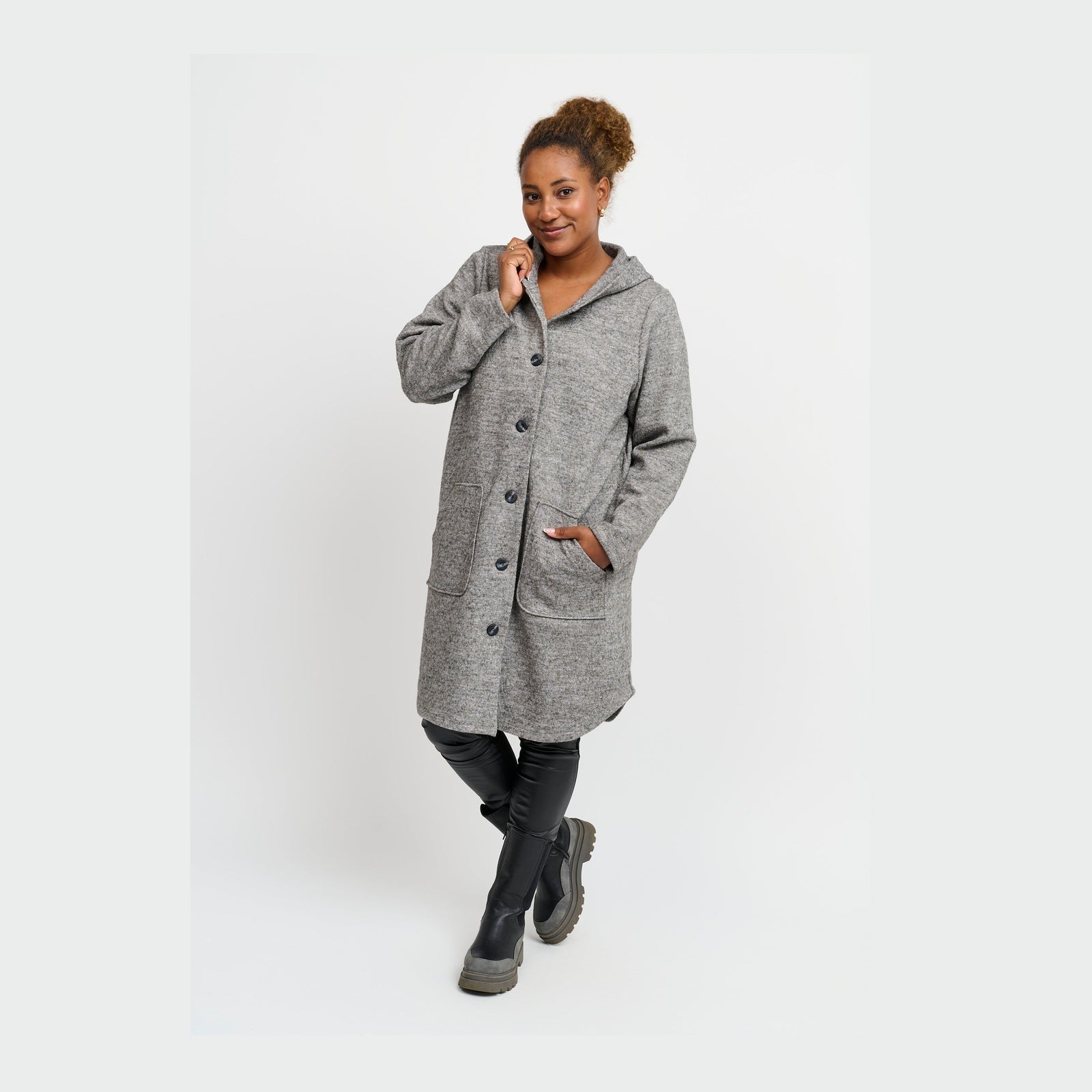 Pont Neuf PNIsolde Jakker 9650 grey melange