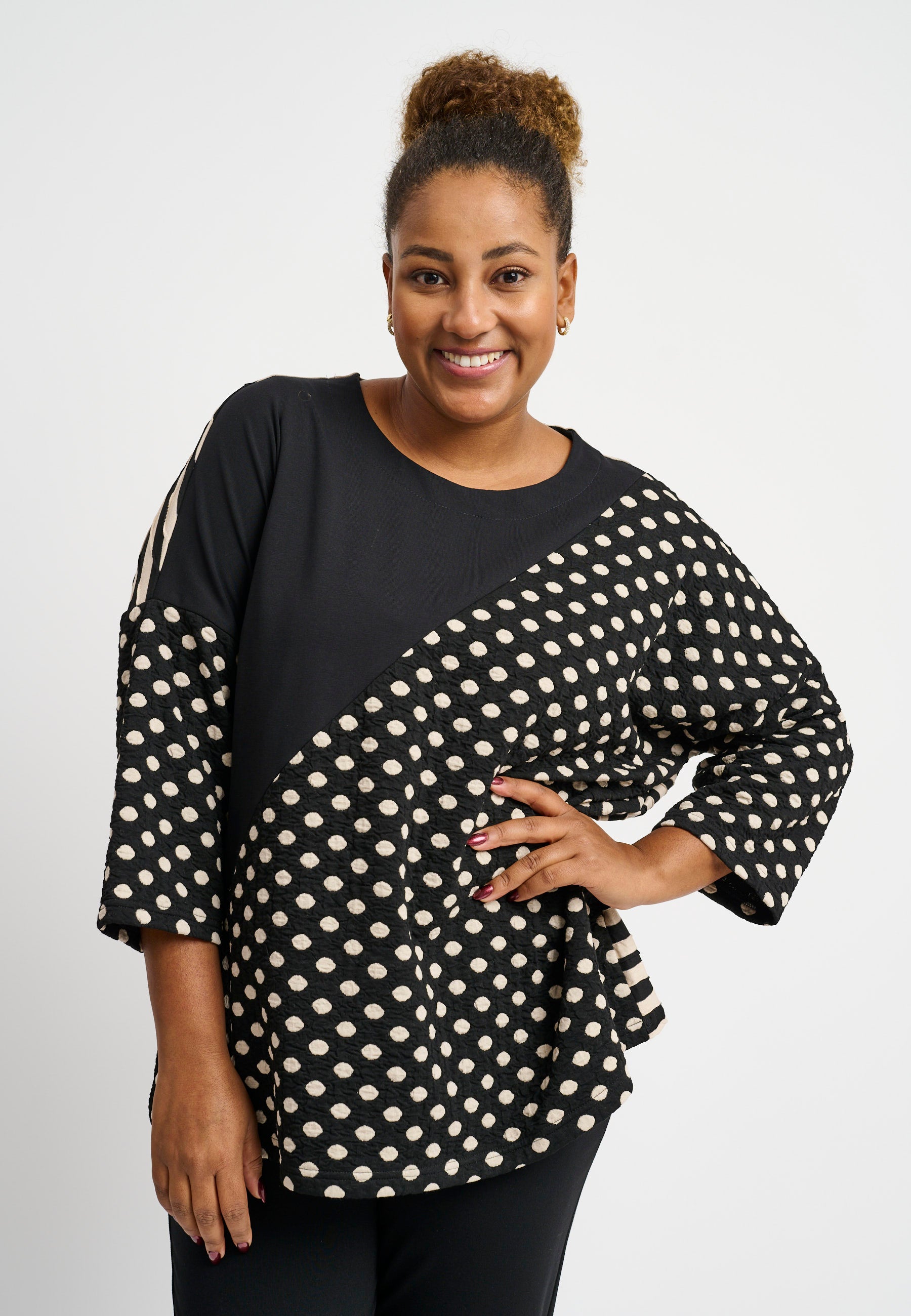 Pont Neuf PNJamina Bluser 9999 BLACK