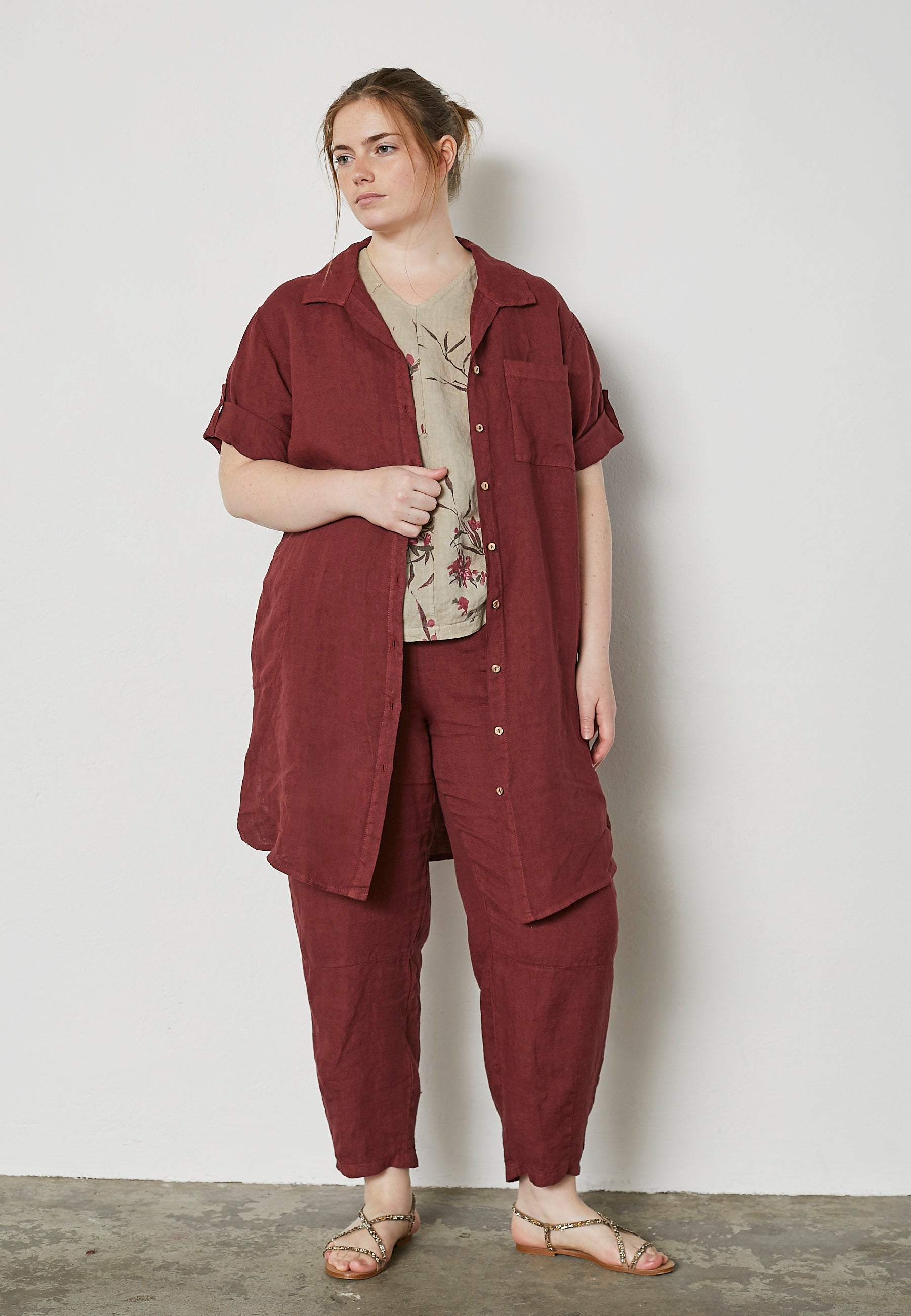 Pont Neuf PNJanita Kjoler 2999 BORDEAUX RED
