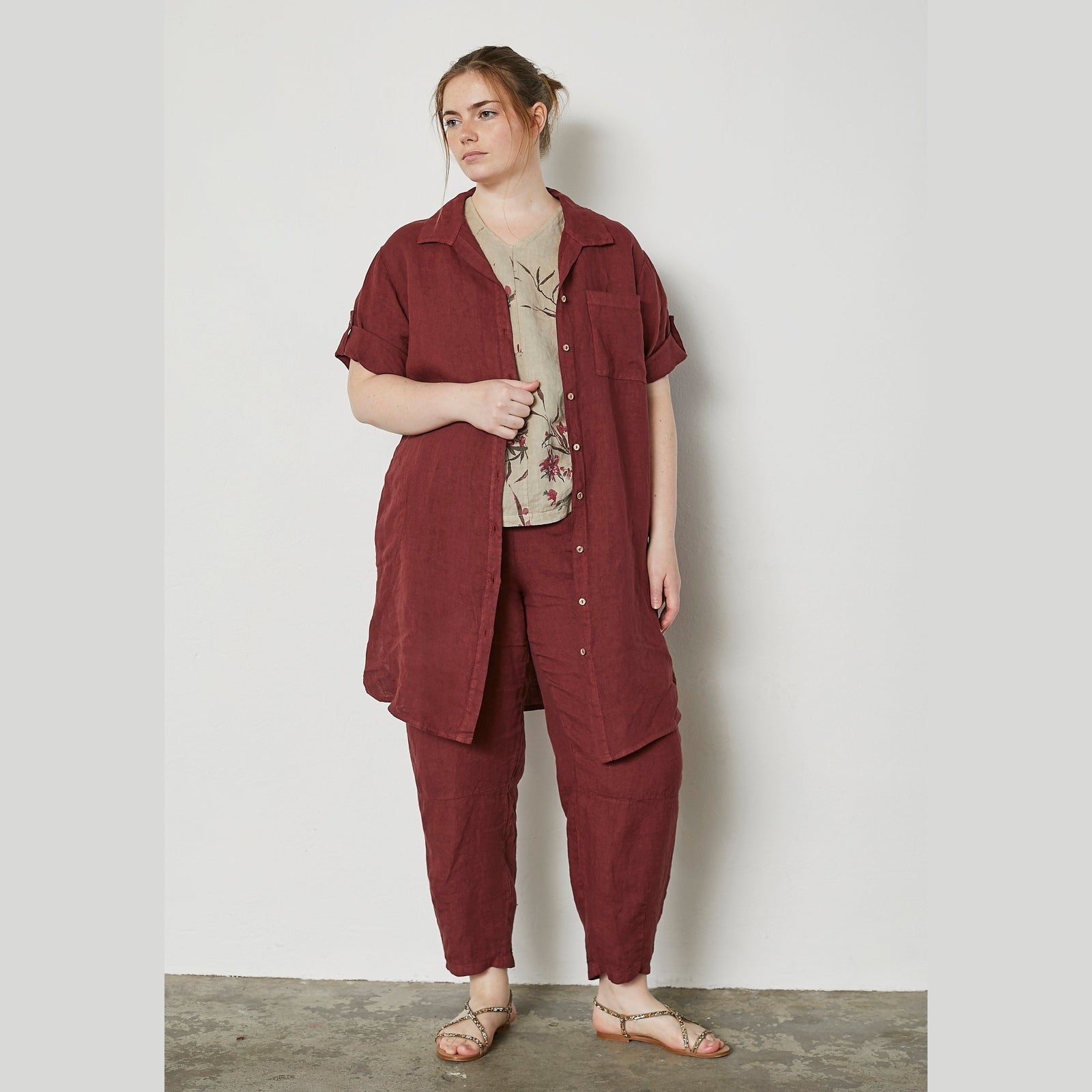 Pont Neuf PNJanita Kjoler 2999 BORDEAUX RED