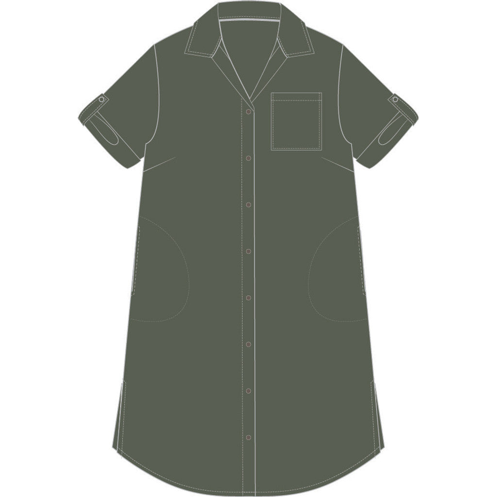 Pont Neuf PNJanita Kjoler 3506 Khaki Green