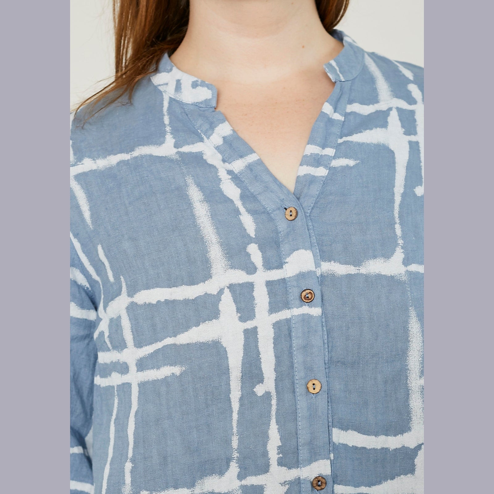 Pont Neuf PNJanne Skjortebluser 5501 DENIM BLUE