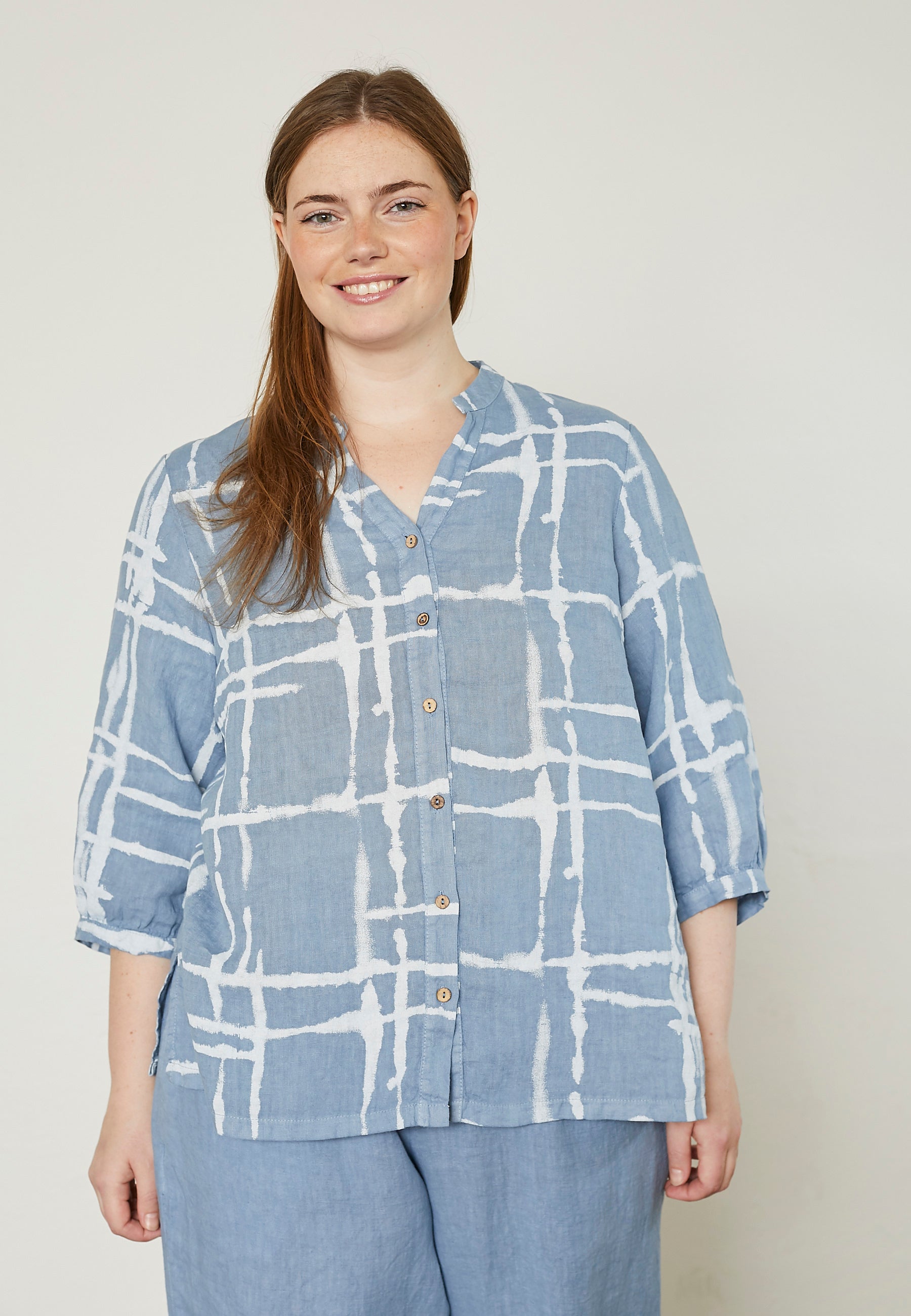Pont Neuf PNJanne Skjortebluser 5501 DENIM BLUE