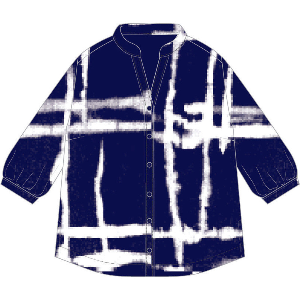 Pont Neuf PNJanne Skjortebluser 5999 NAVY BLUE