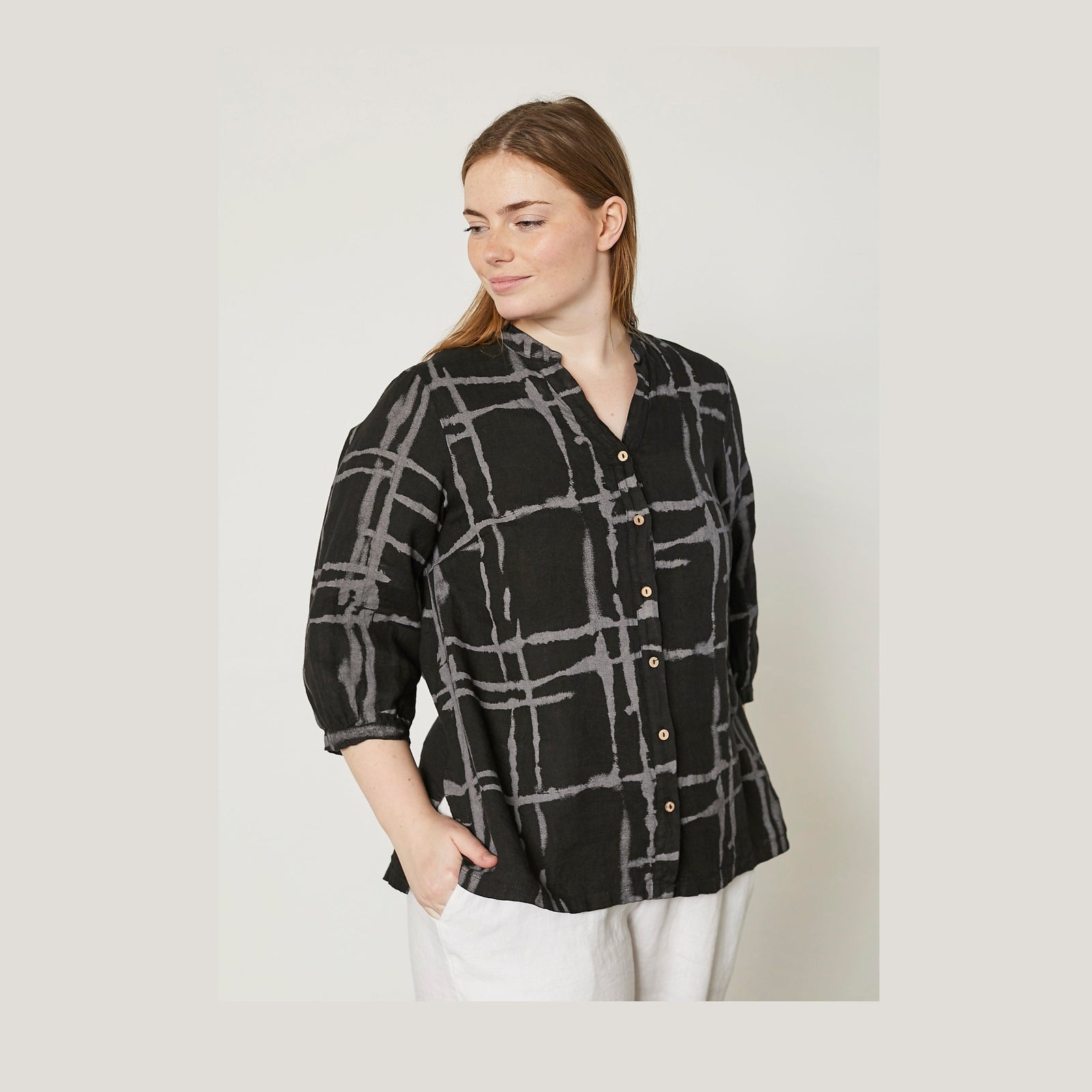 Pont Neuf PNJanne Skjortebluser 9999 BLACK