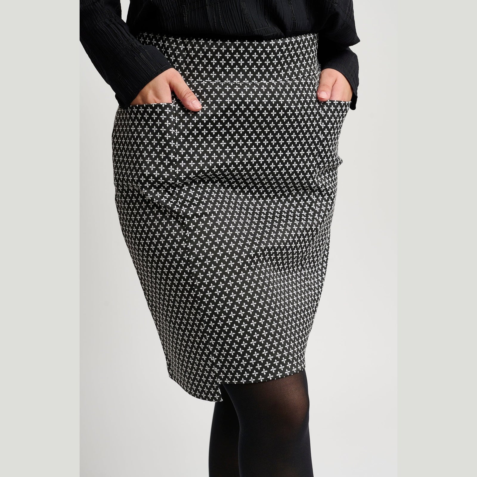 Pont Neuf PNJemmy Nederdele 999 Black