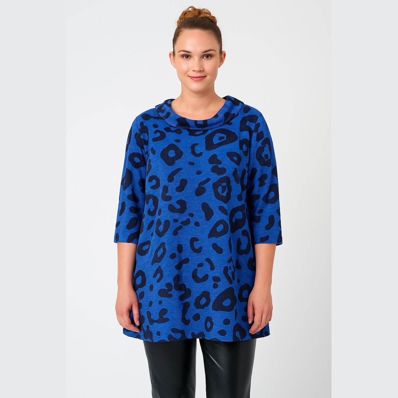 Pont Neuf PNJola Tea Tunikaer 5260 sky blue melange