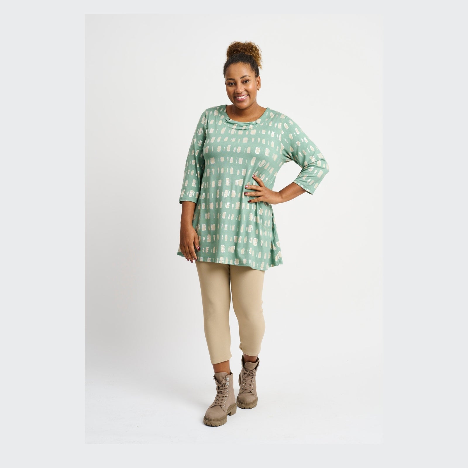 Pont Neuf PNJola Tea Tunikaer 3506 Khaki Green