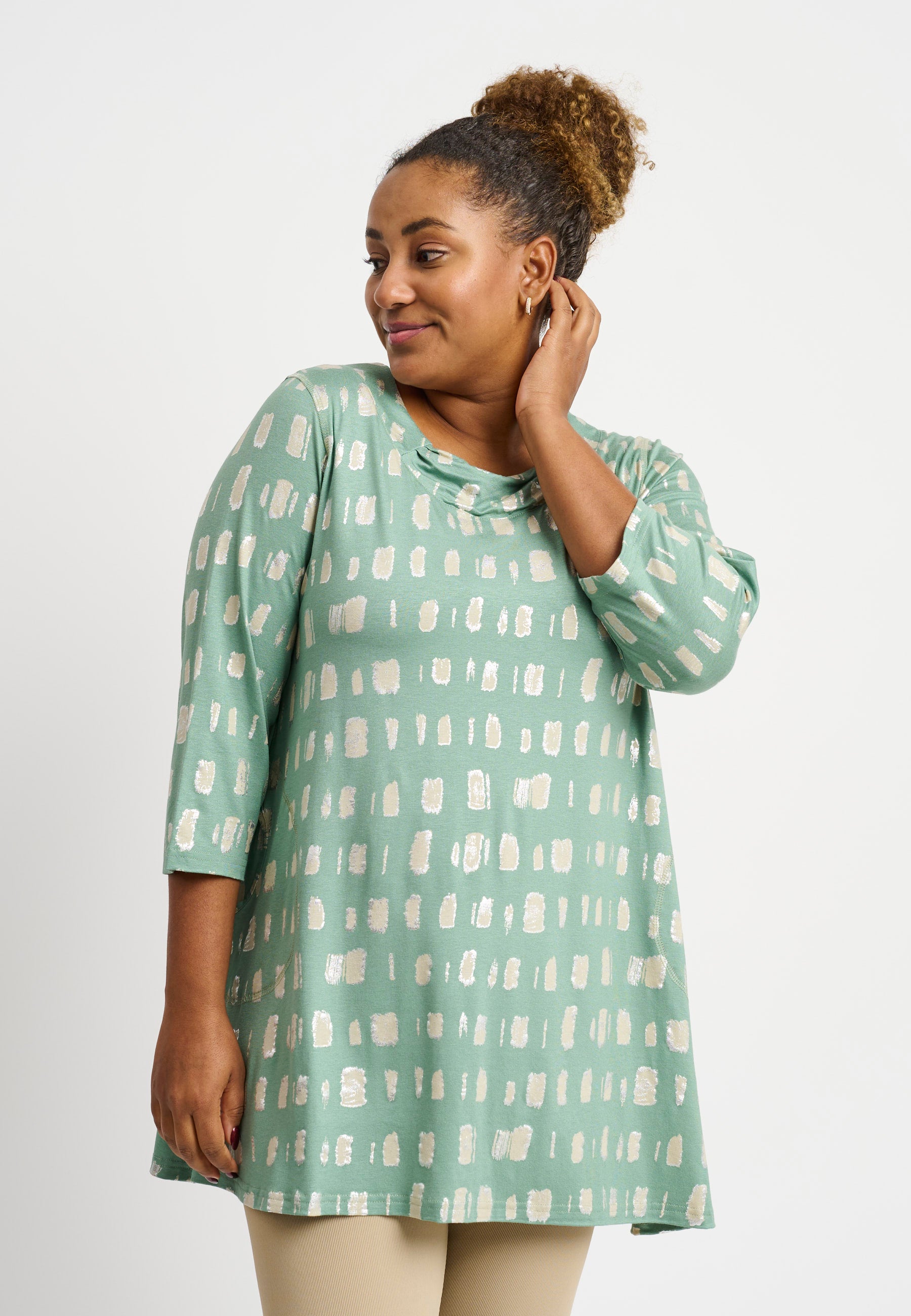 Pont Neuf PNJola Tea Tunikaer 3506 Khaki Green