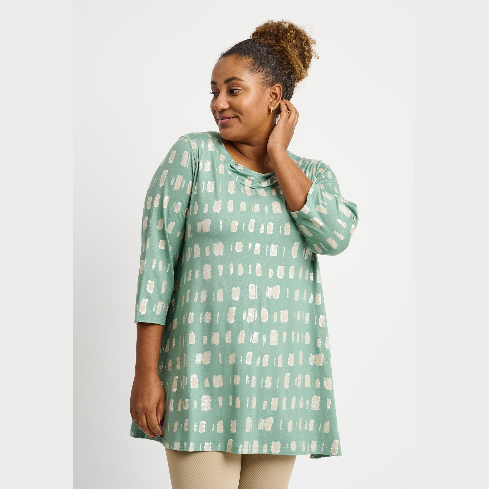 Pont Neuf PNJola Tea Tunikaer 3506 Khaki Green