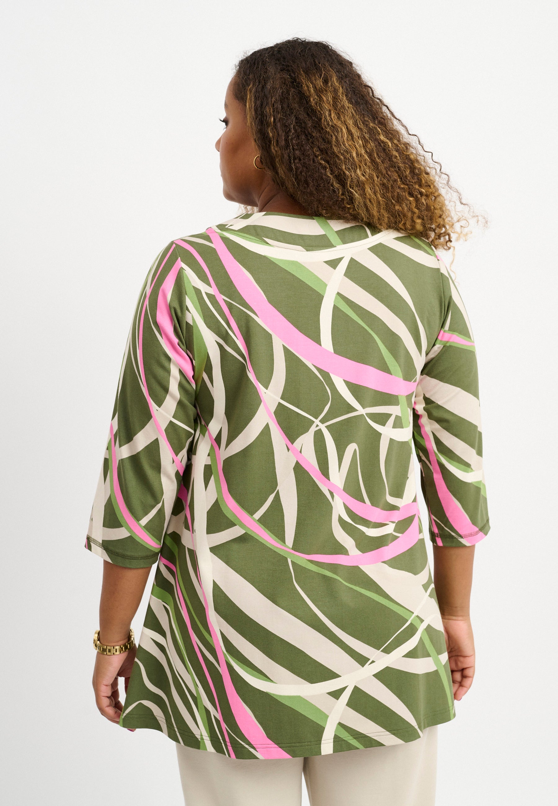 Pont Neuf PNJola tea Tunikaer 3506 Khaki Green