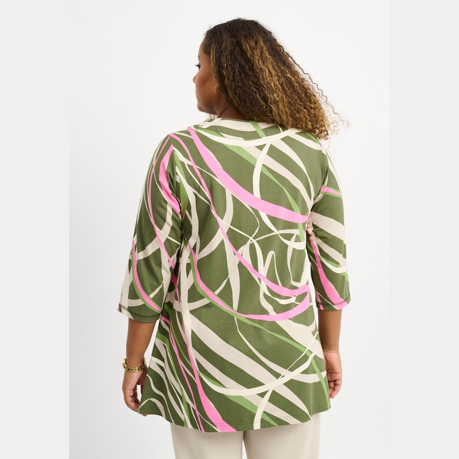 Pont Neuf PNJola tea Tunikaer 3506 Khaki Green