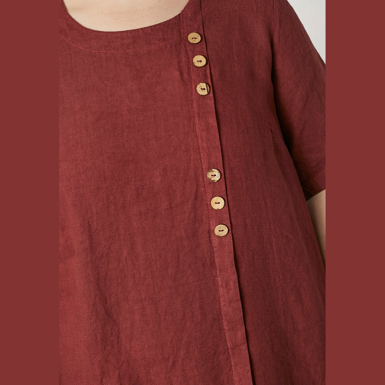 Pont Neuf PNJudy Tunikaer 2999 BORDEAUX RED