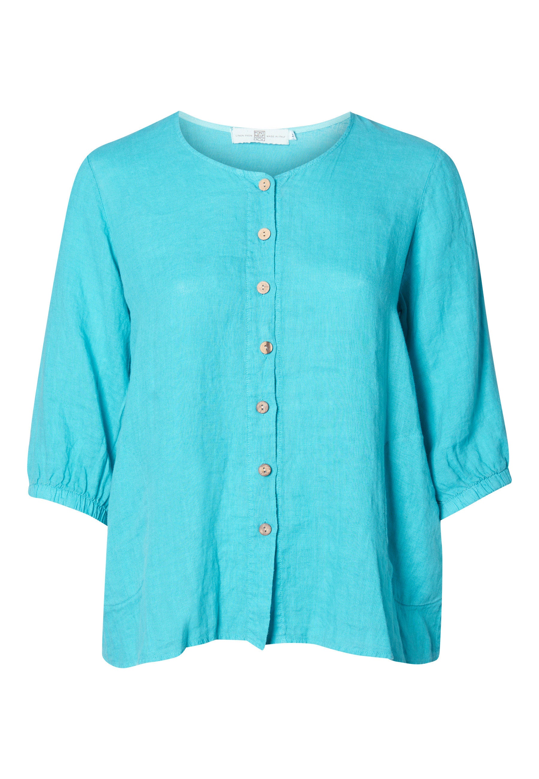 Pont Neuf PNKali Skjortebluser 523 Turquise