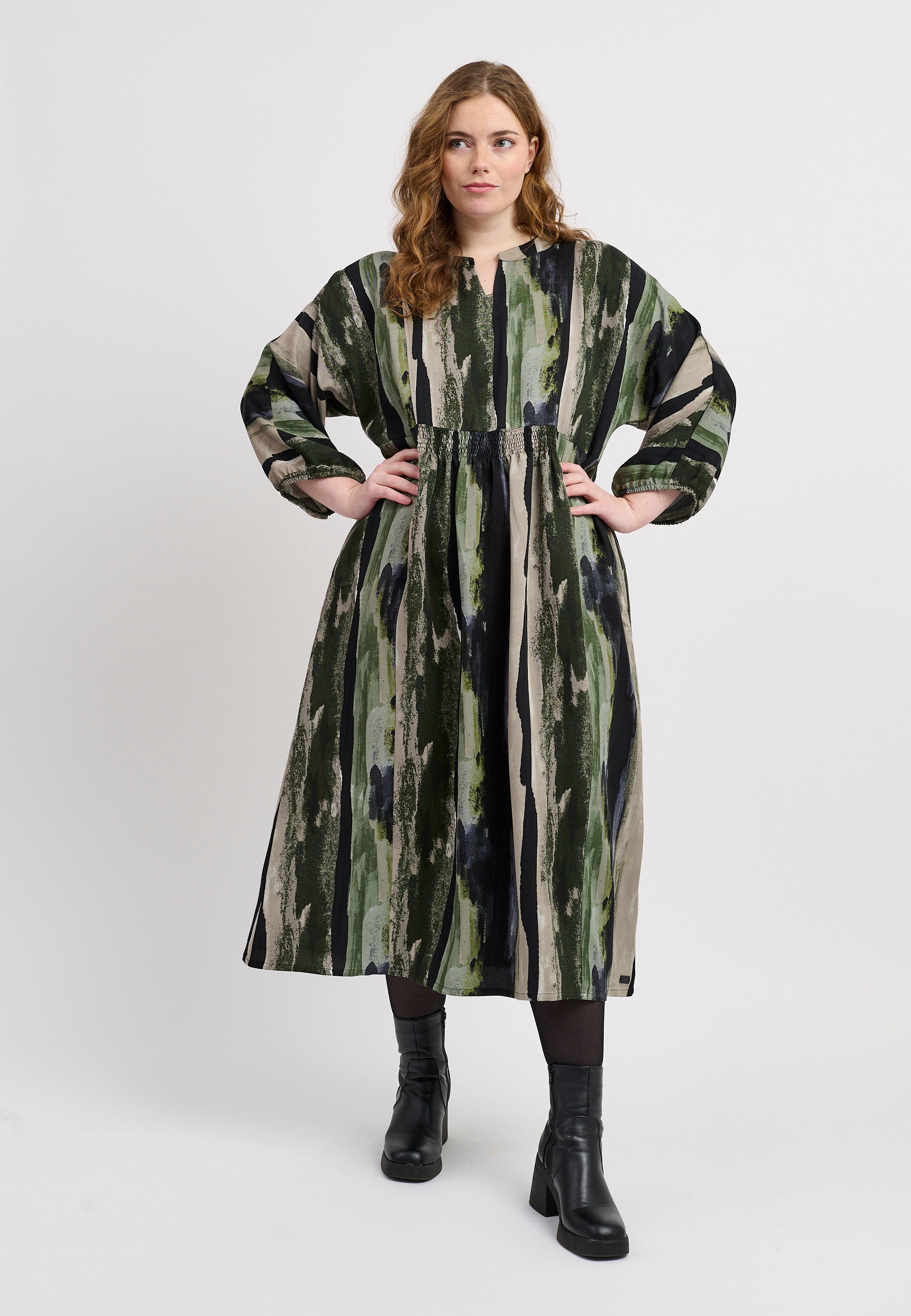 Pont Neuf PNKalia Kjoler 3620 Forest Green