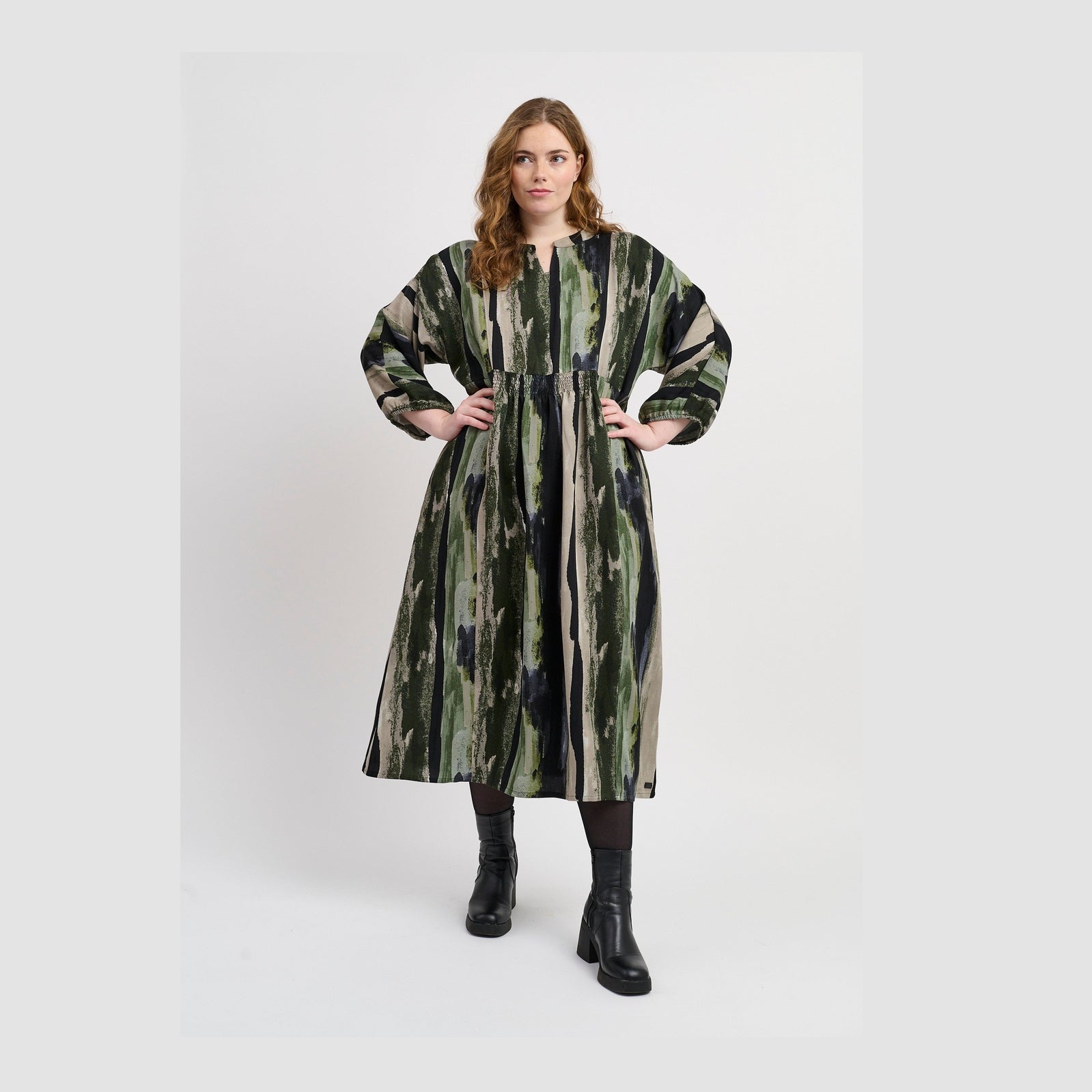 Pont Neuf PNKalia Kjoler 3620 Forest Green