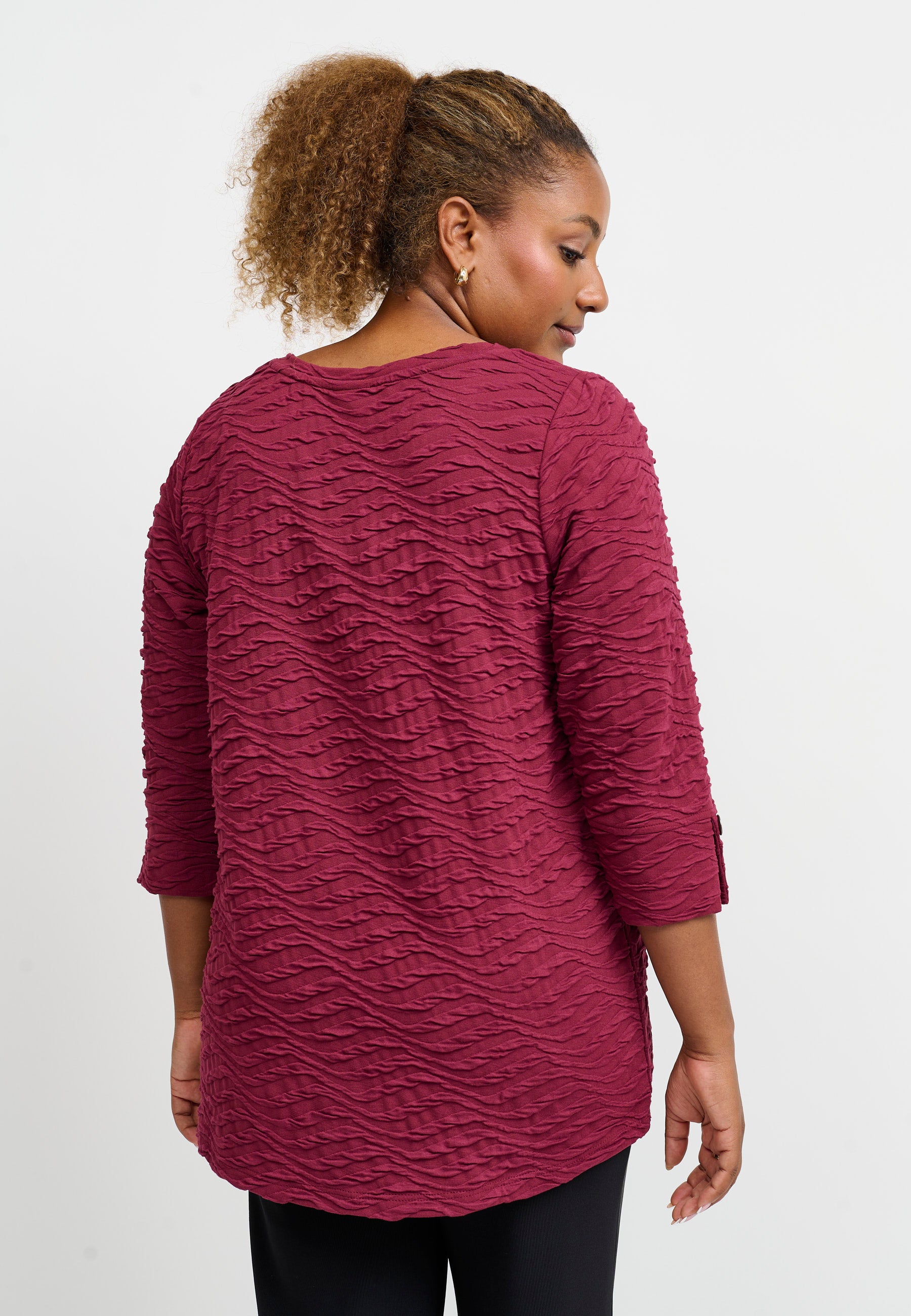 Pont Neuf PNKenya Bluser 2999 BORDEAUX RED