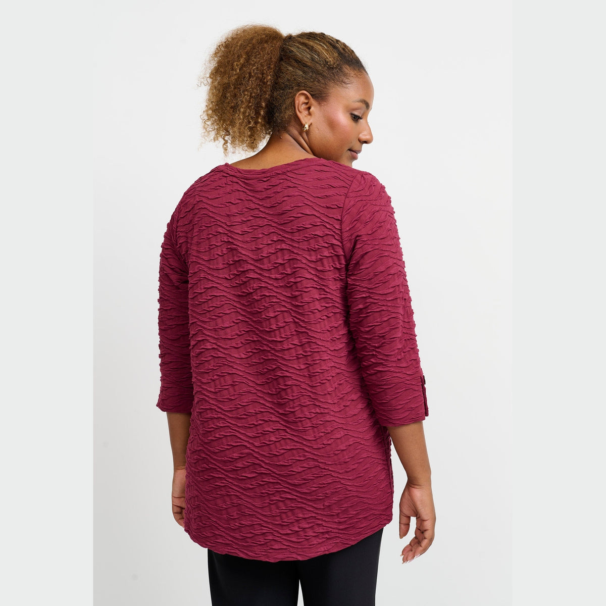 Pont Neuf PNKenya Bluser 2999 BORDEAUX RED