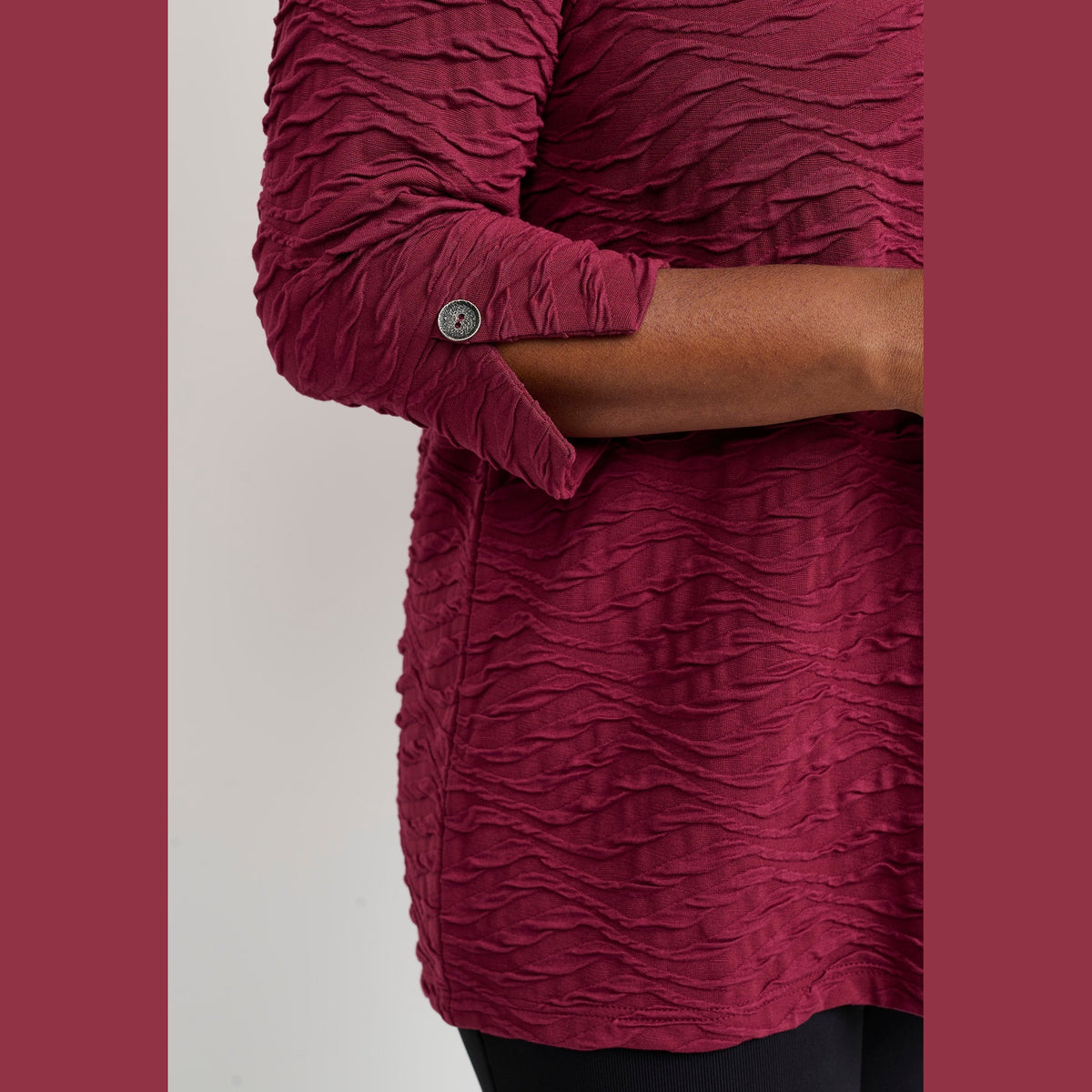 Pont Neuf PNKenya Bluser 2999 BORDEAUX RED