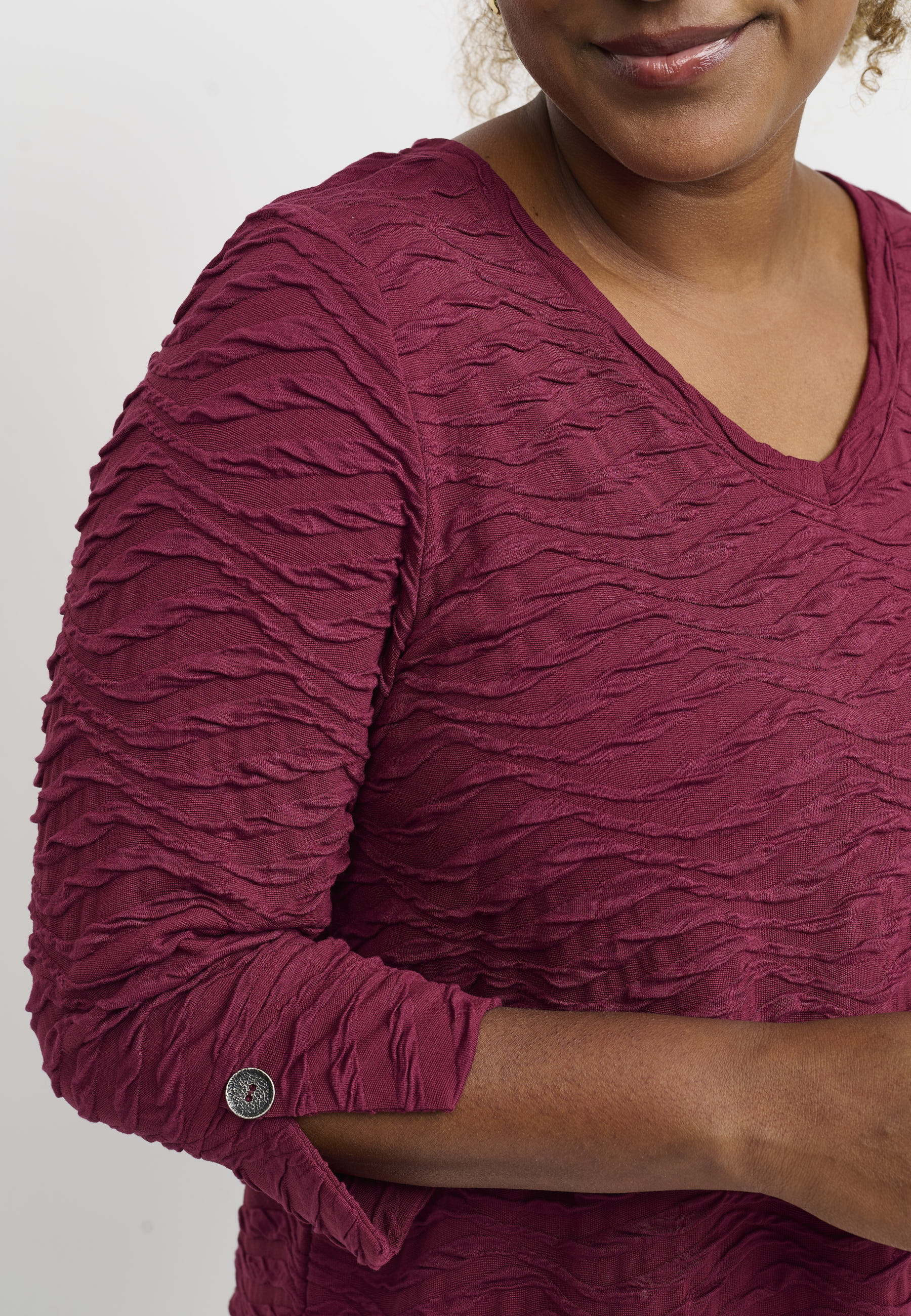 Pont Neuf PNKenya Bluser 2999 BORDEAUX RED