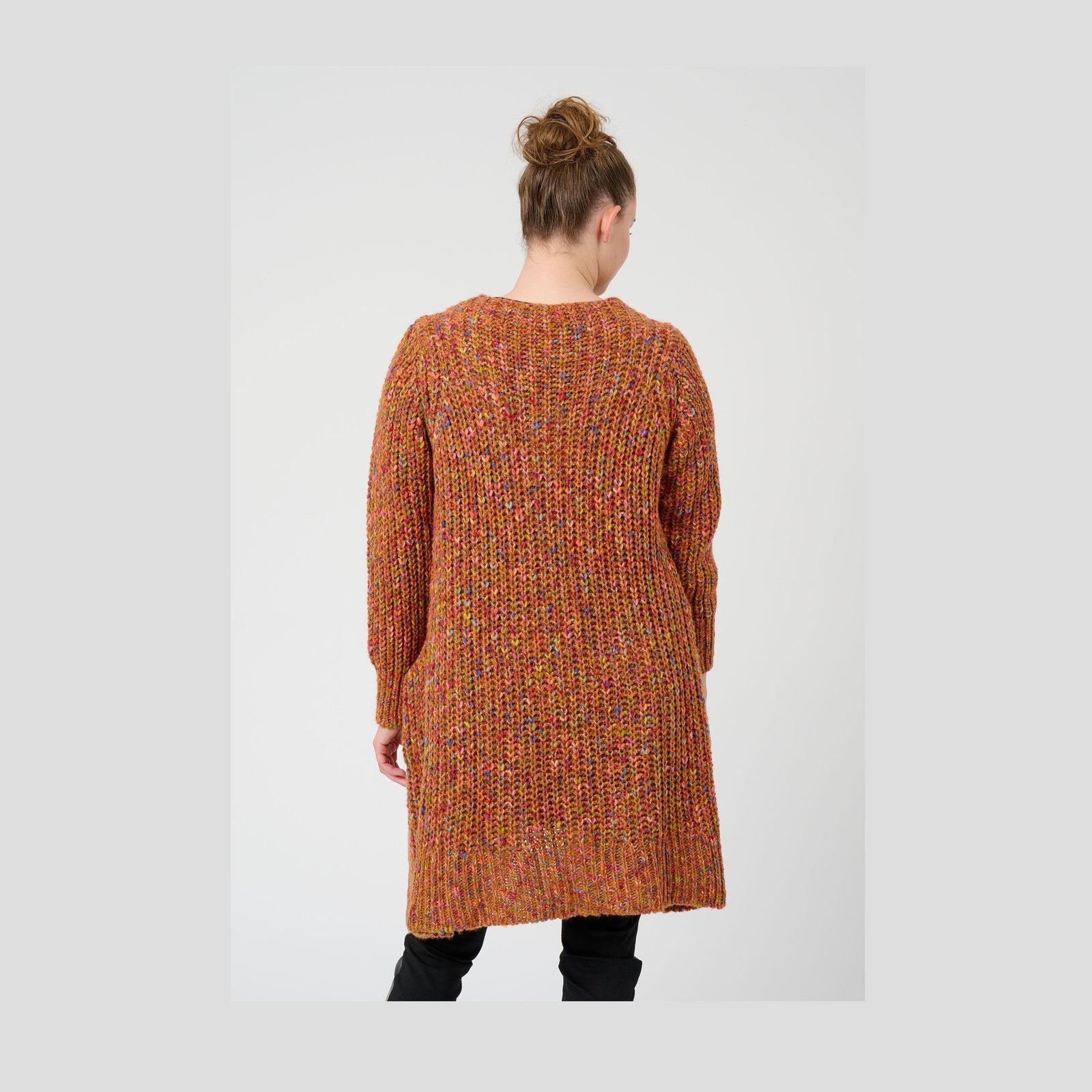 Pont Neuf PNKit Knit Cardigan 316 Burned red