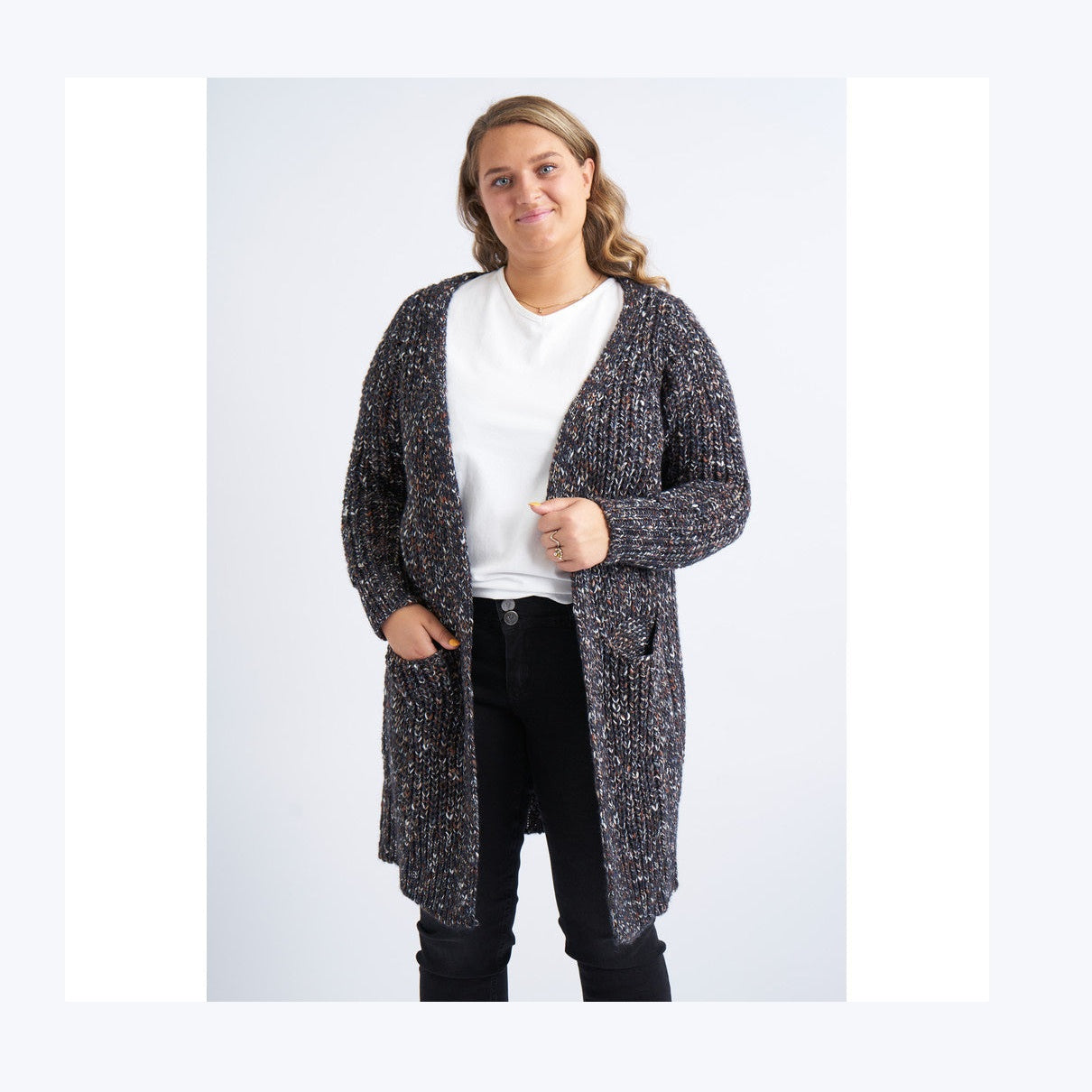 Pont Neuf PNKit Knit Cardigan 520 Navy