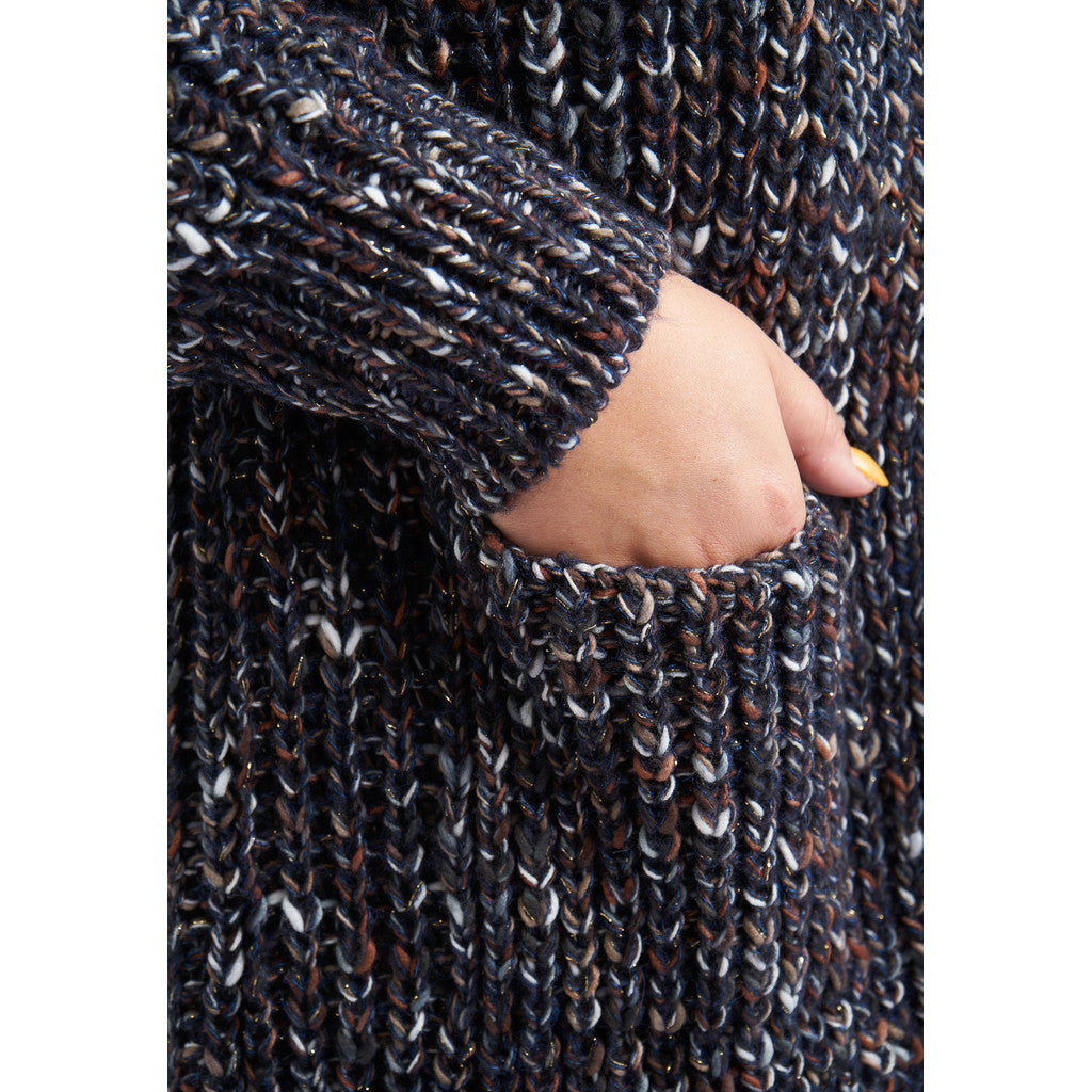 Pont Neuf PNKit Knit Cardigan 520 Navy