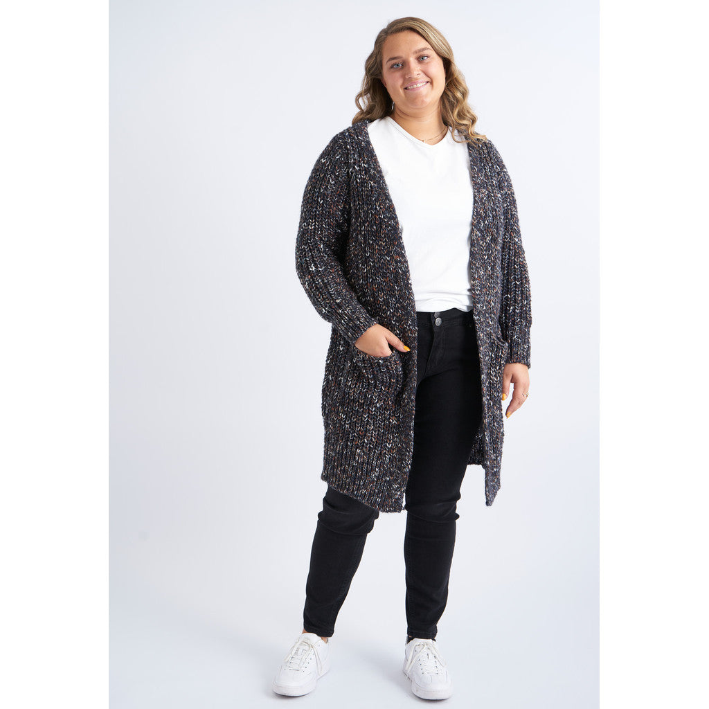 Pont Neuf PNKit Knit Cardigan 520 Navy