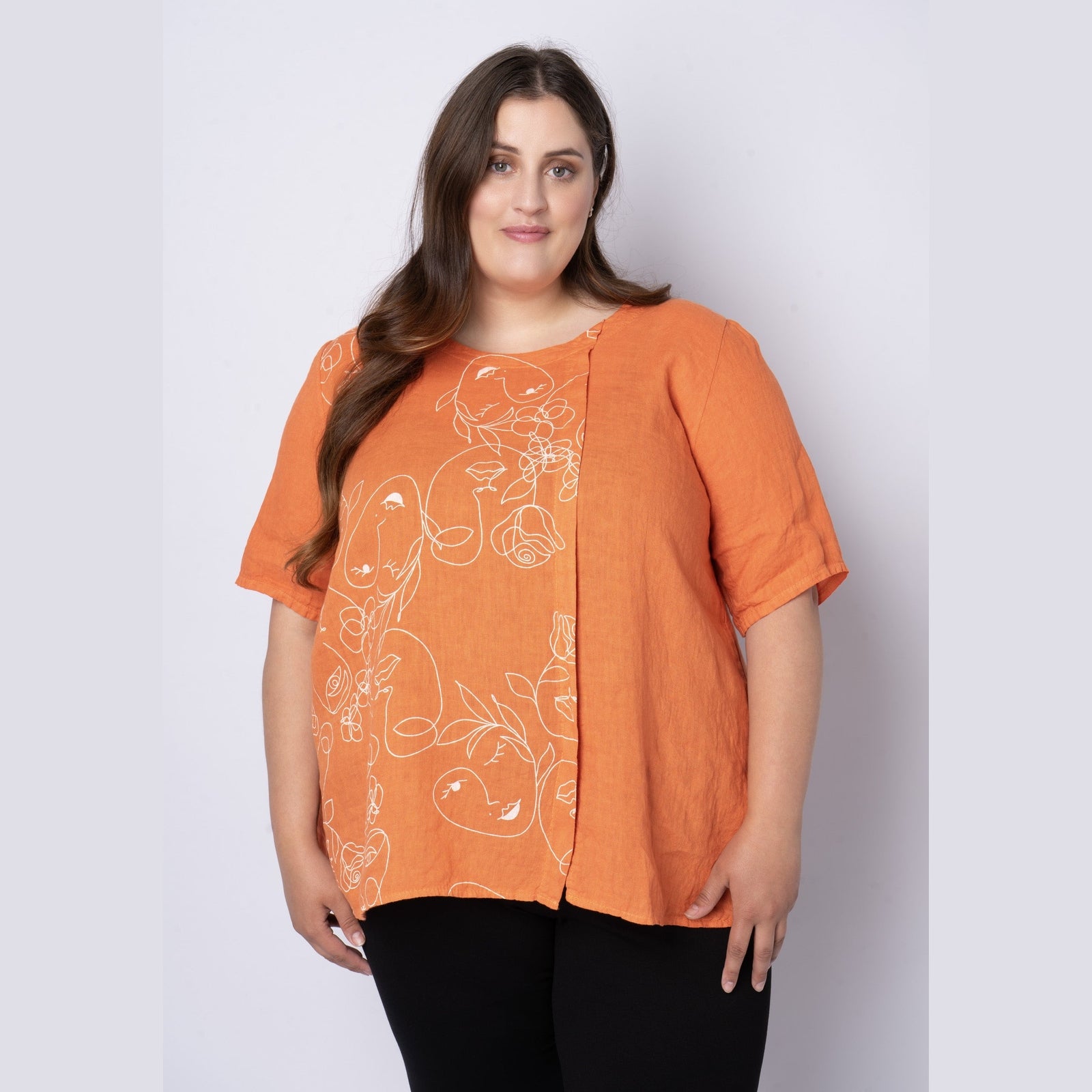 Pont Neuf PNLabika Bluser 138 Mandarin