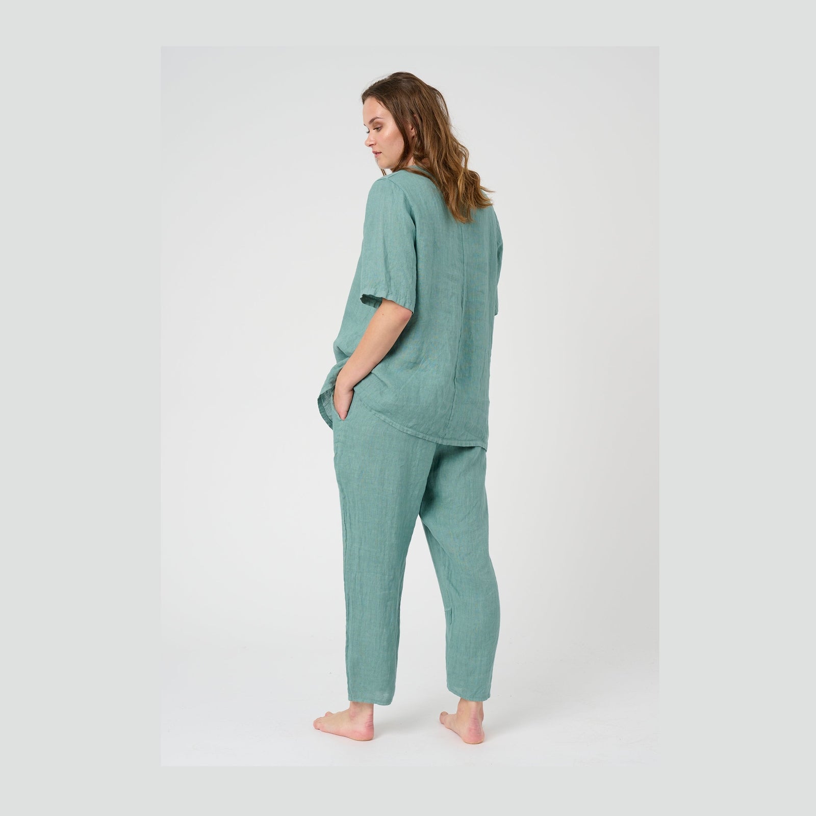 Pont Neuf PNLabika Bluser 618 Dusty Green