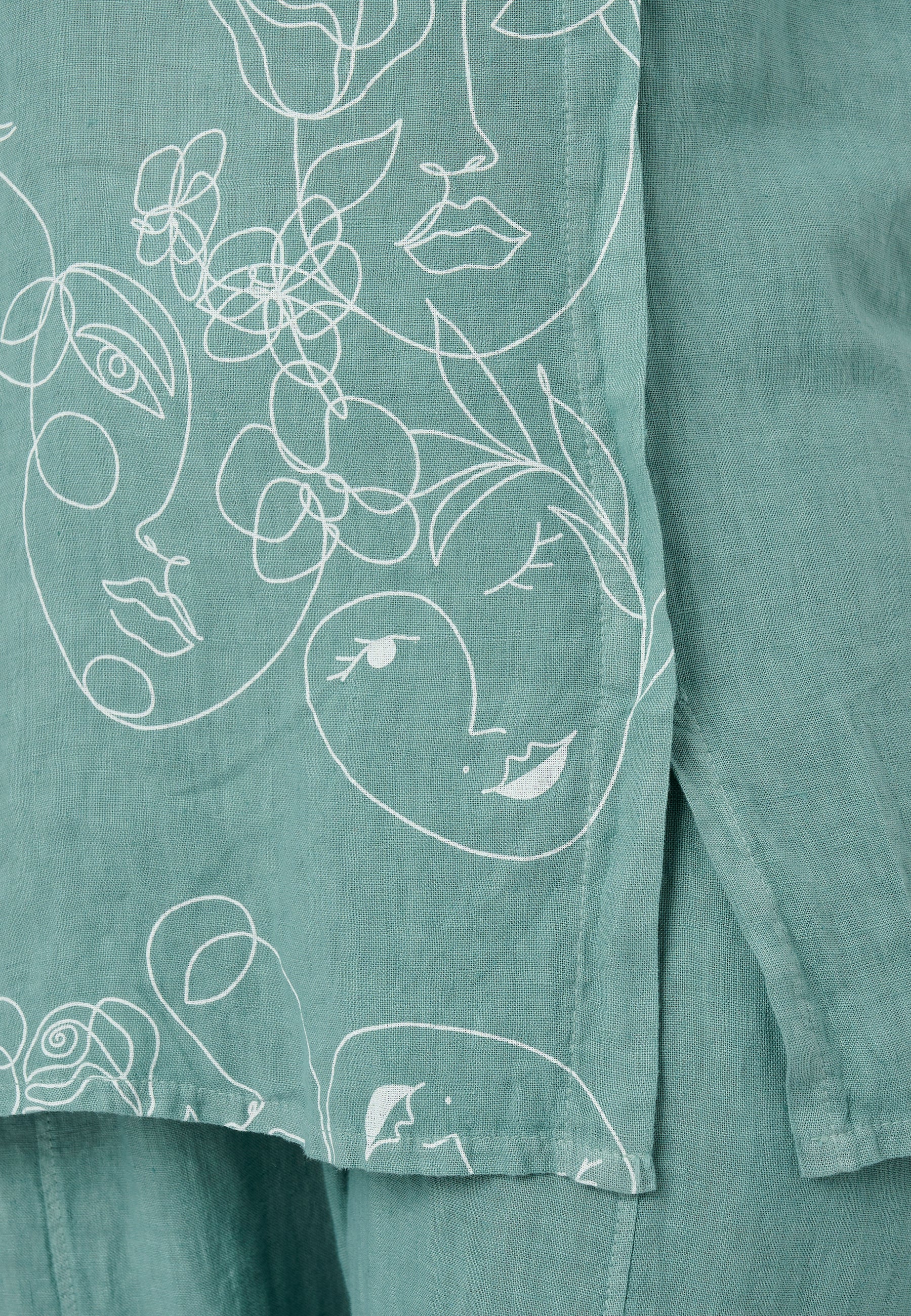 Pont Neuf PNLabika Bluser 618 Dusty Green