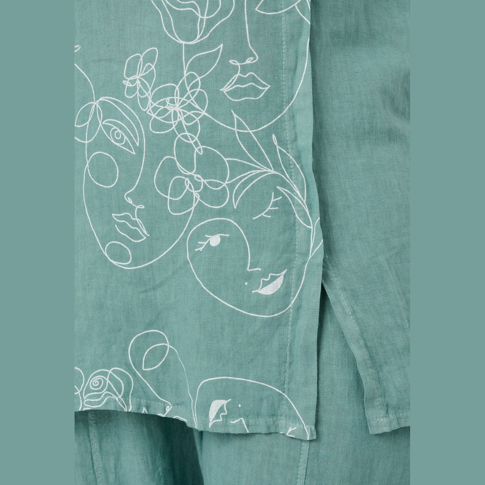 Pont Neuf PNLabika Bluser 618 Dusty Green