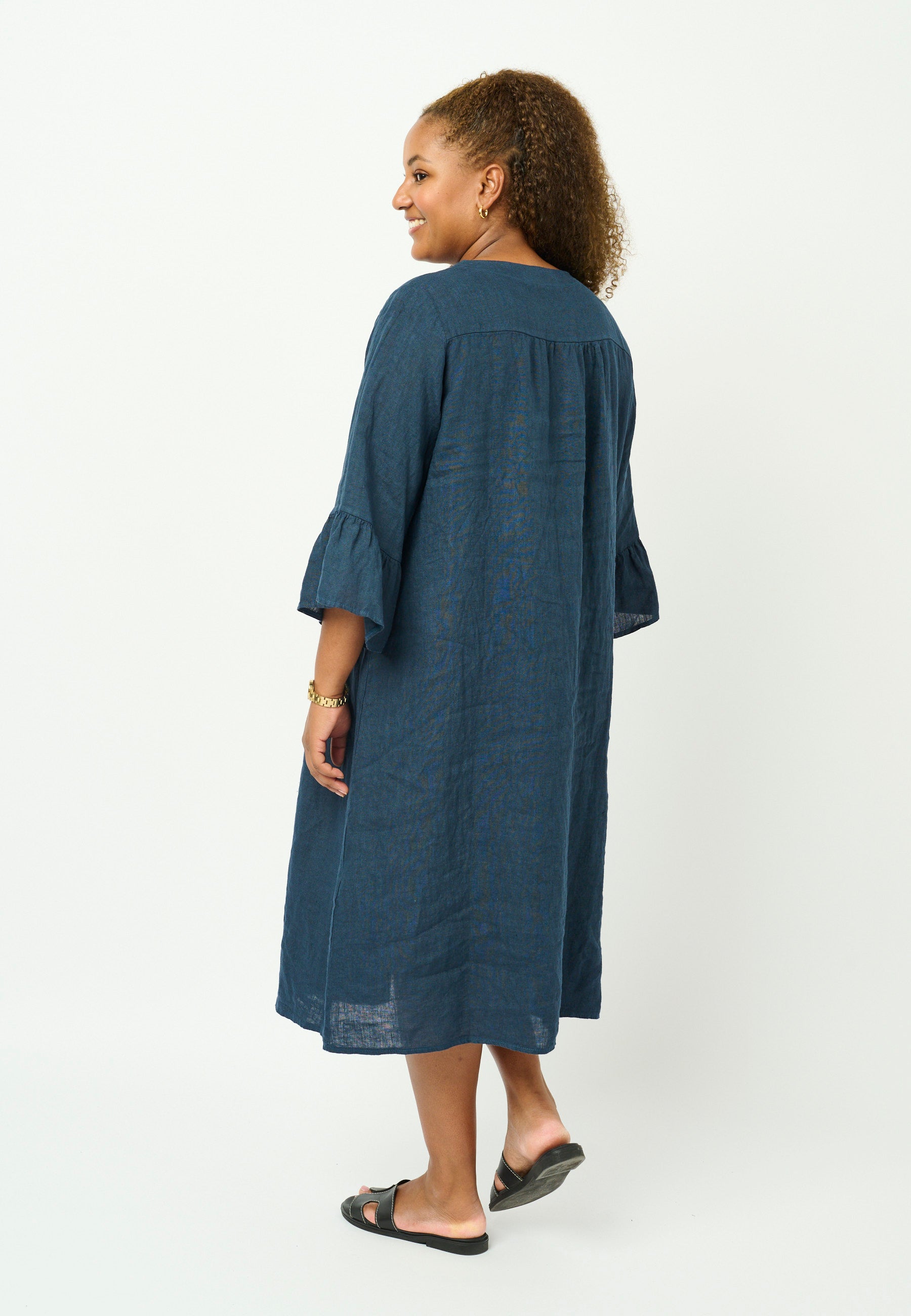 Pont Neuf PNLaetitia Kjoler 5999 NAVY BLUE