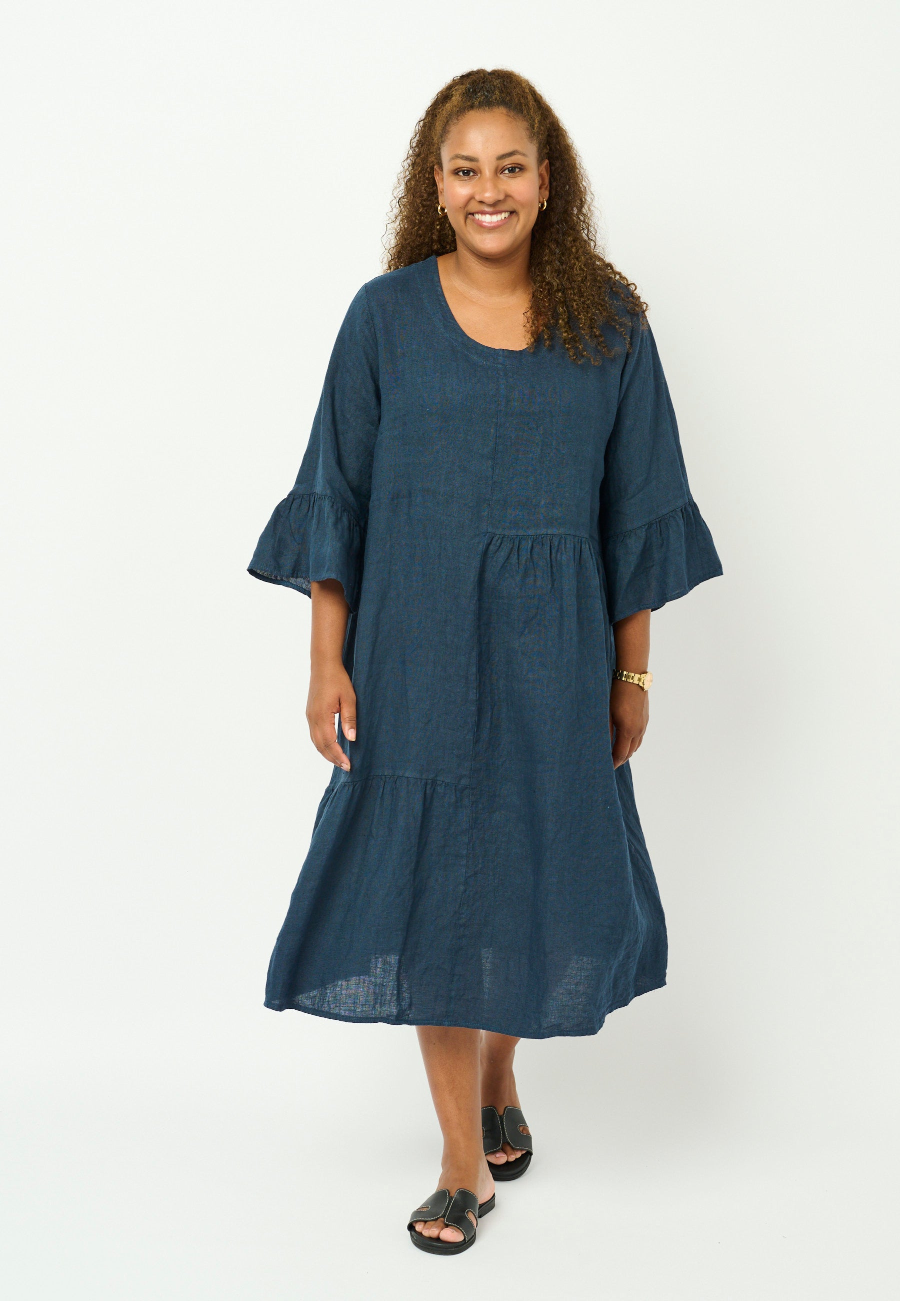 Pont Neuf PNLaetitia Kjoler 5999 NAVY BLUE