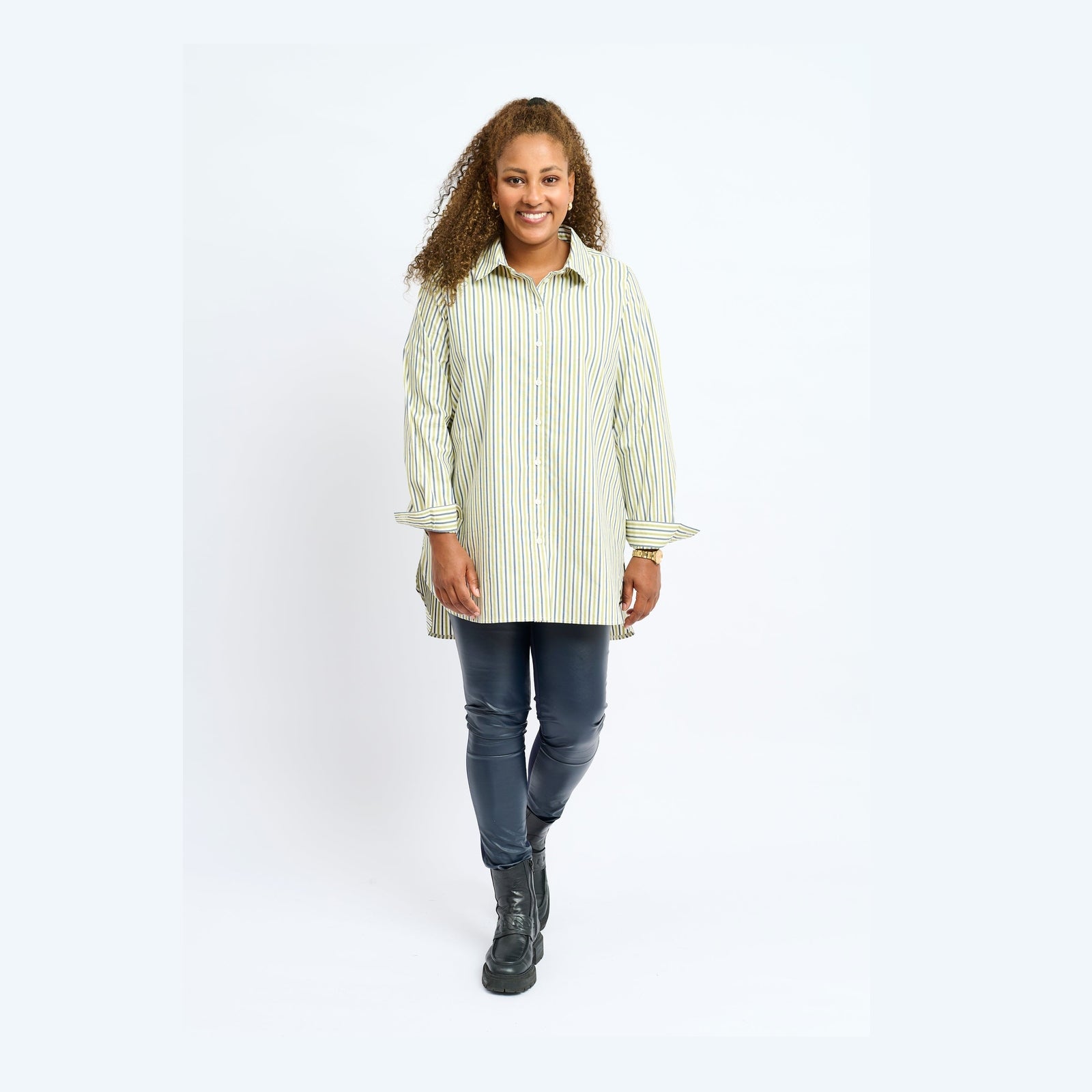 Pont Neuf PNLalorian Skjortebluser 062 Olive green