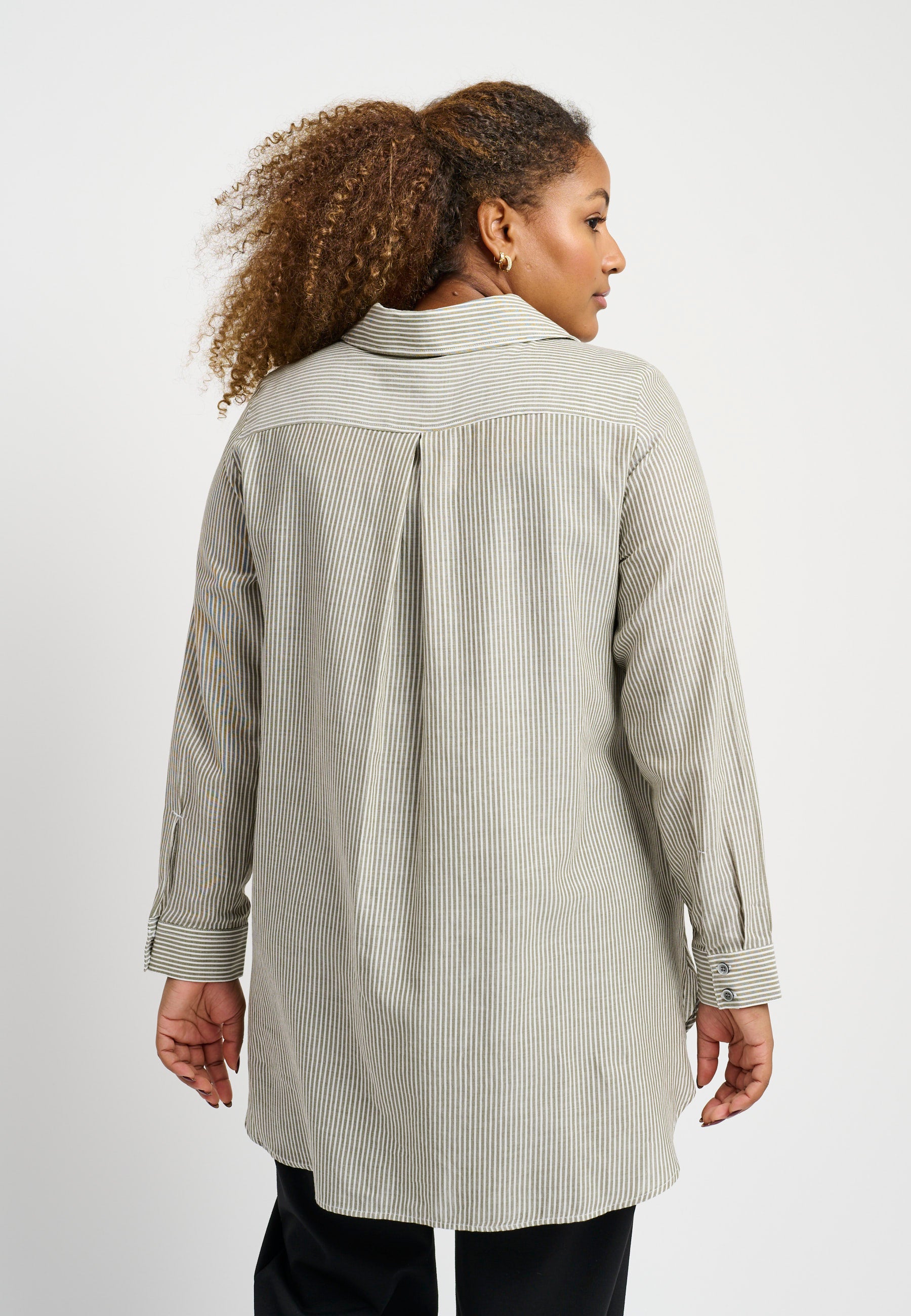 Pont Neuf PNLalorian Skjortebluser 003 Khaki