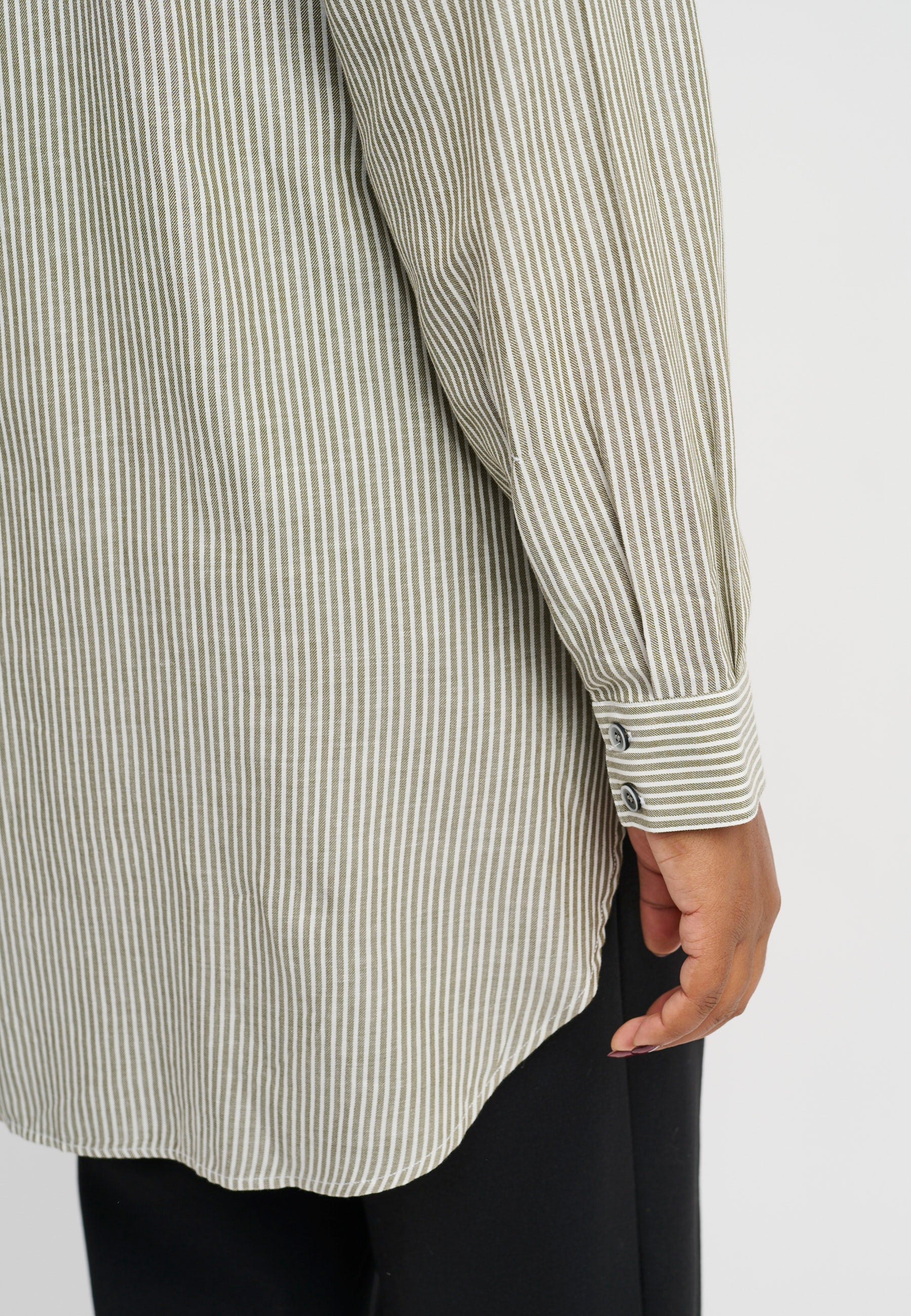 Pont Neuf PNLalorian Skjortebluser 003 Khaki