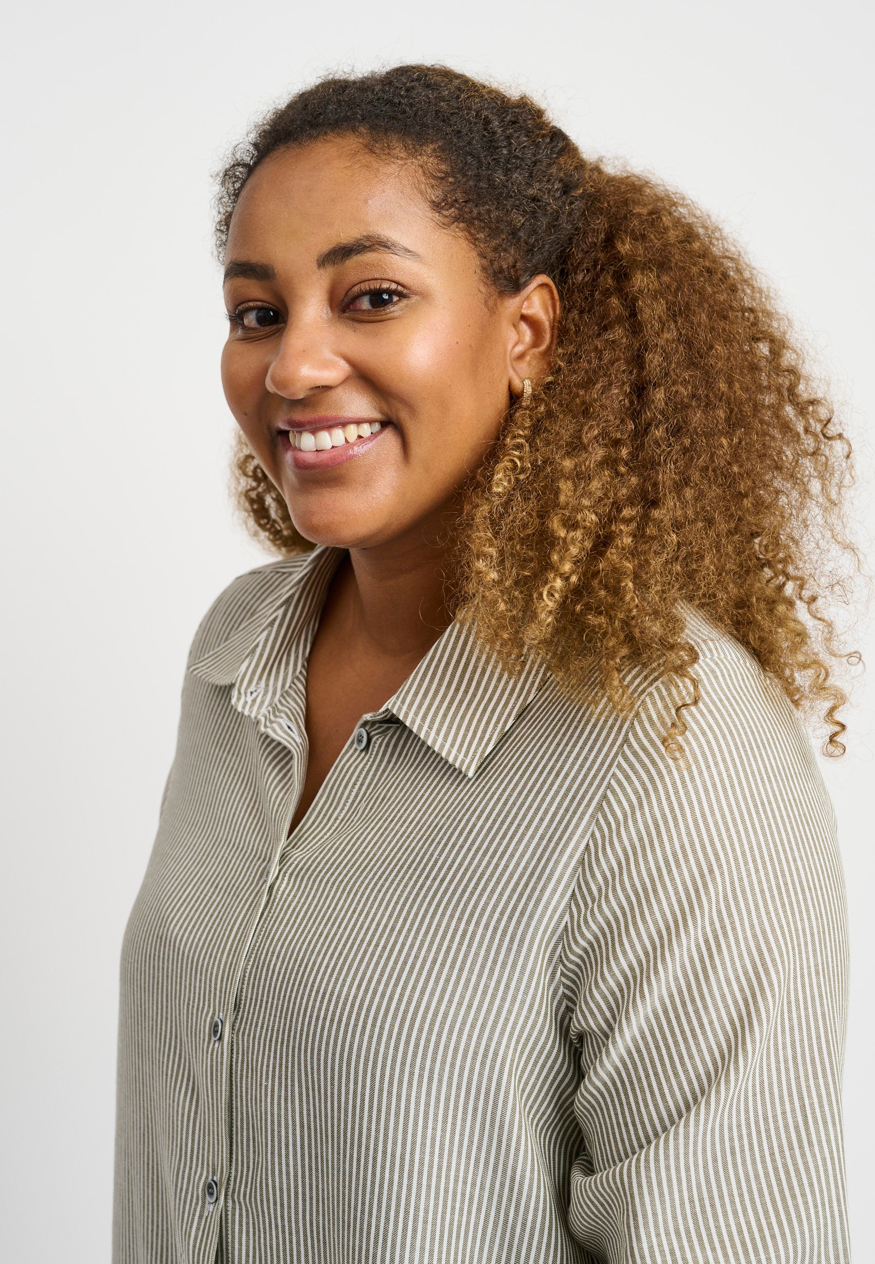 Pont Neuf PNLalorian Skjortebluser 003 Khaki